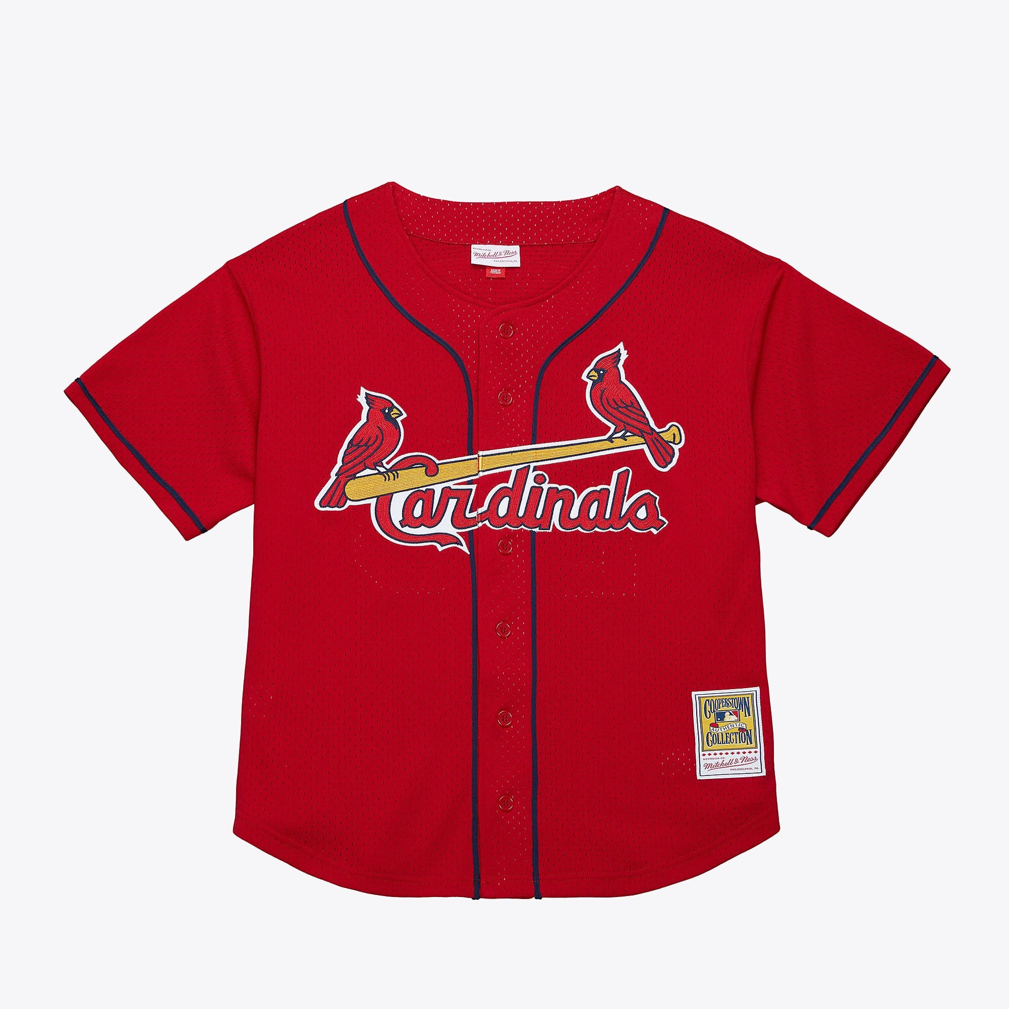 Mens Mitchell & Ness MLB BP JERSEY CARDINALS 1998 MARK MCGWIRE
