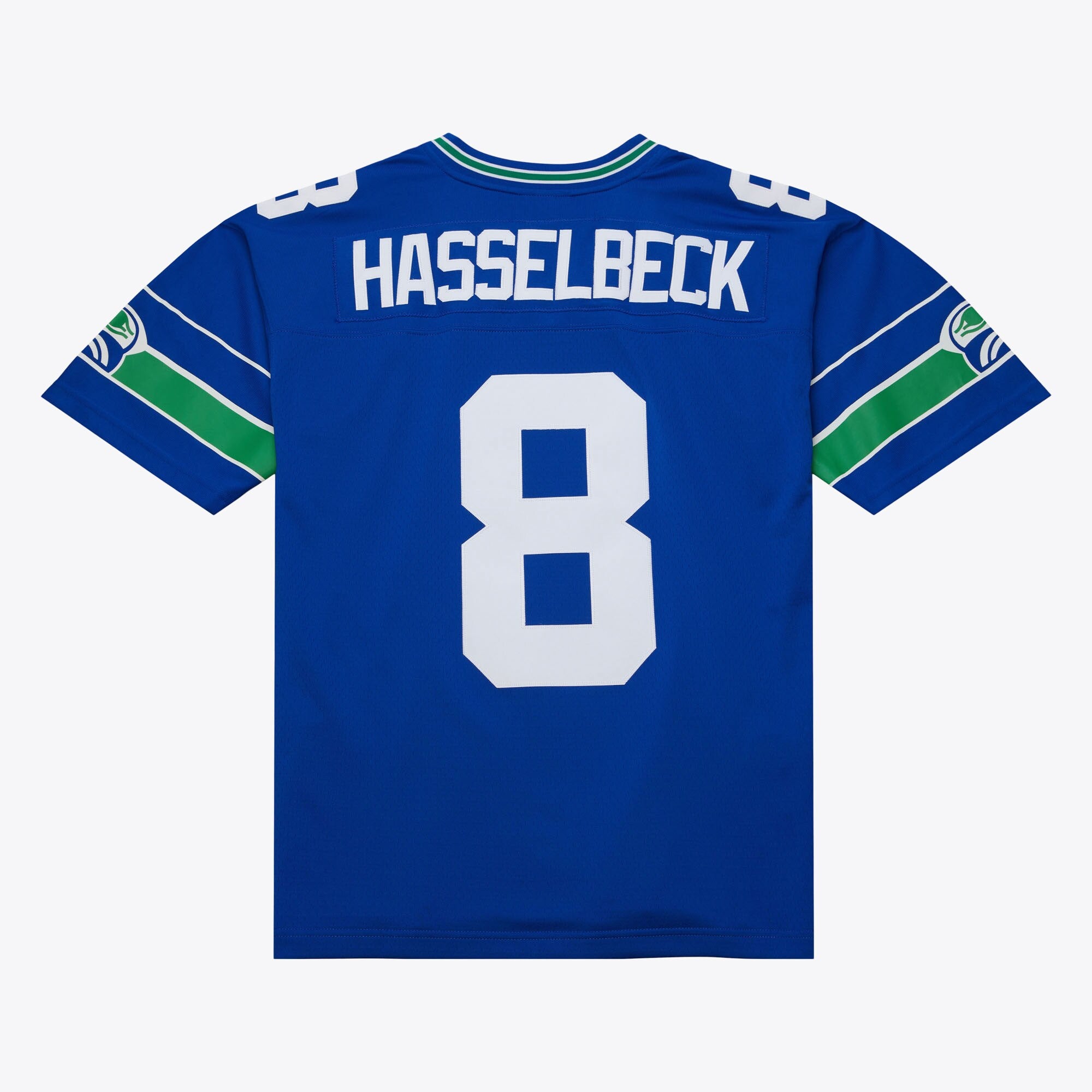 Mens Mitchell & Ness NFL DARK JERSEY SEAHAWKS 2001 MATT HASSELBECK
