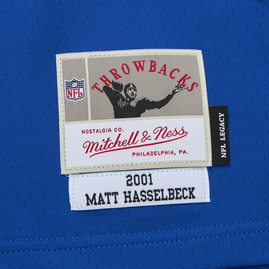 Mens Mitchell & Ness NFL DARK JERSEY SEAHAWKS 2001 MATT HASSELBECK