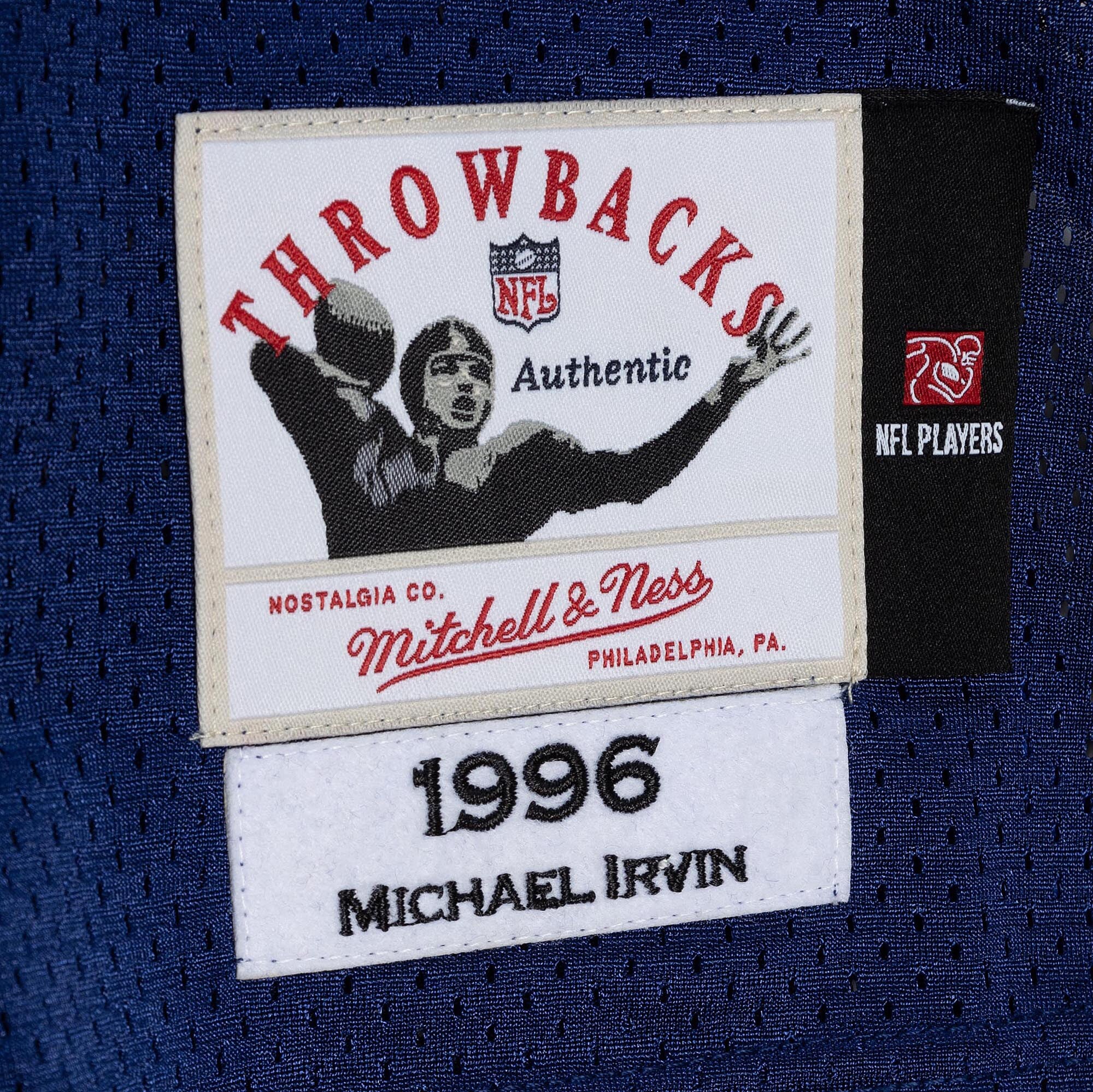 Mens Mitchell & Ness NFL AUTHENTIC JERSEY COWBOYS 1996 MICHAEL IRVIN