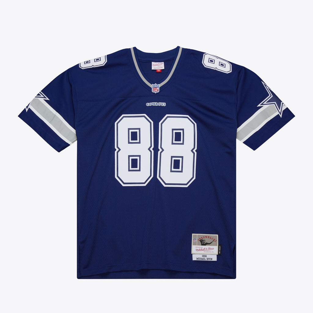 Mens Mitchell & Ness NFL DARK JERSEY COWBOYS 1996 MICHAEL IRVIN