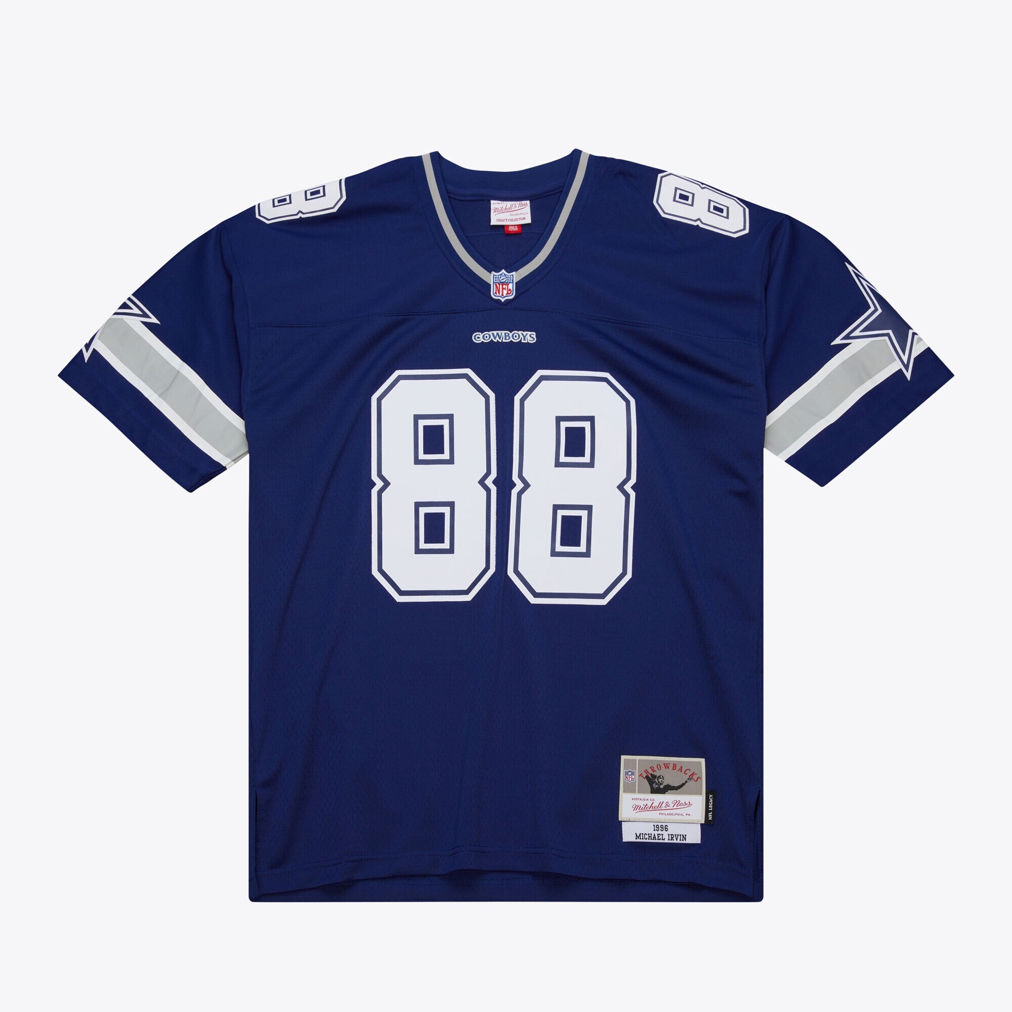 Mens Mitchell & Ness NFL DARK JERSEY COWBOYS 1996 MICHAEL IRVIN