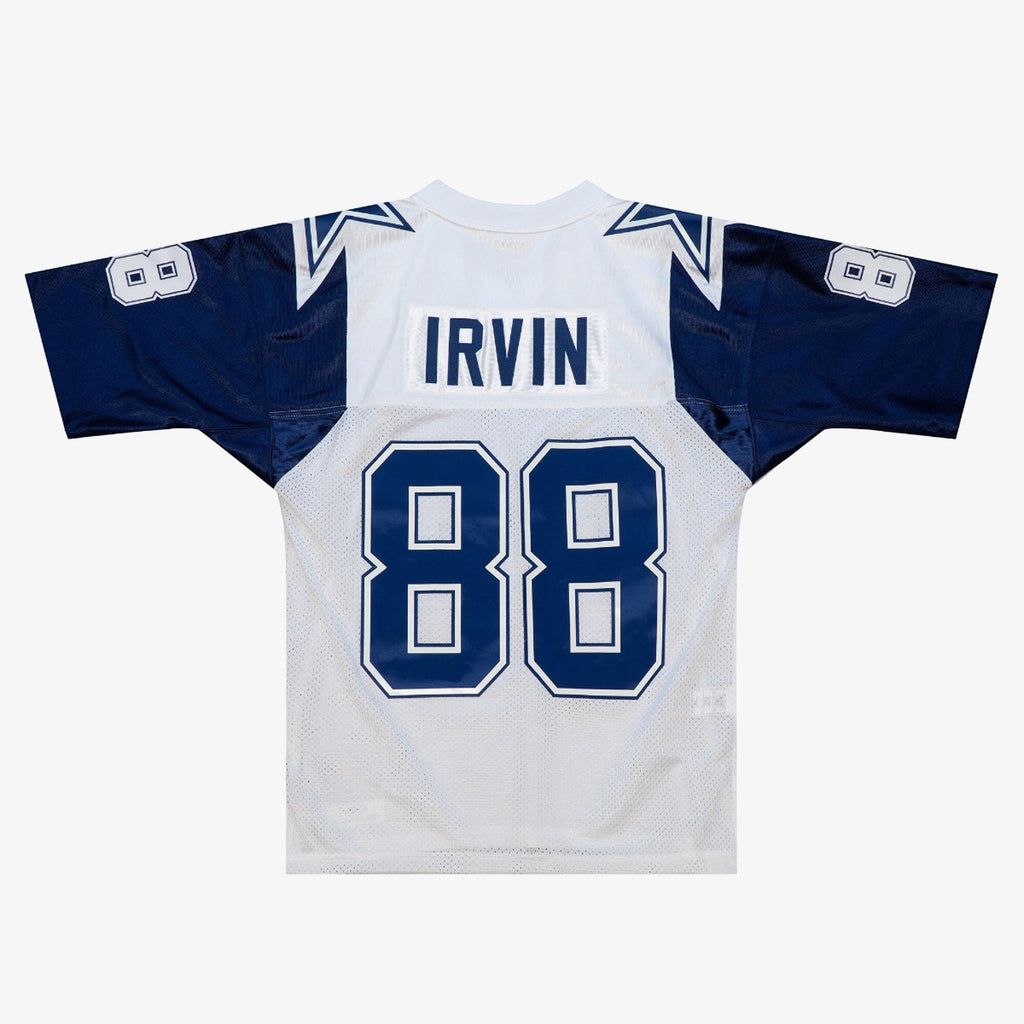 Mens Mitchell & Ness NFL WHITE JERSEY COWBOYS 1994 MICHAEL IRVIN
