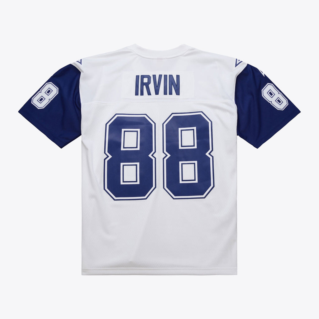 Mens Mitchell & Ness NFL WHITE JERSEY COWBOYS 1994 MICHAEL IRVIN