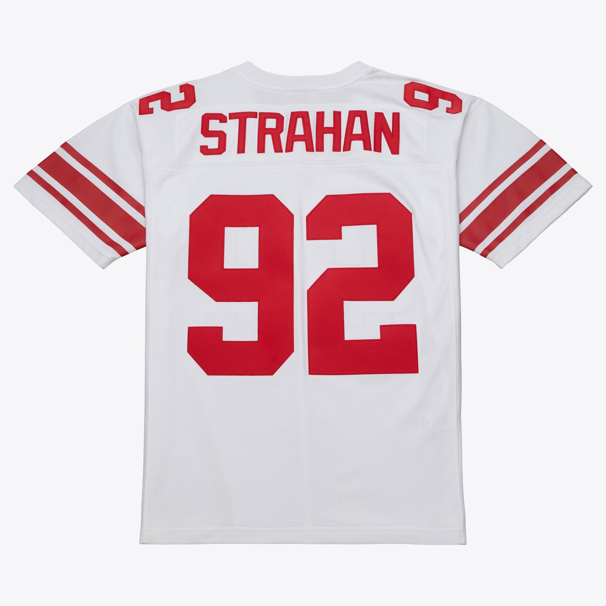 Mens Mitchell & Ness NFL WHITE JERSEY GIANTS 2007 MICHAEL STRAHAN