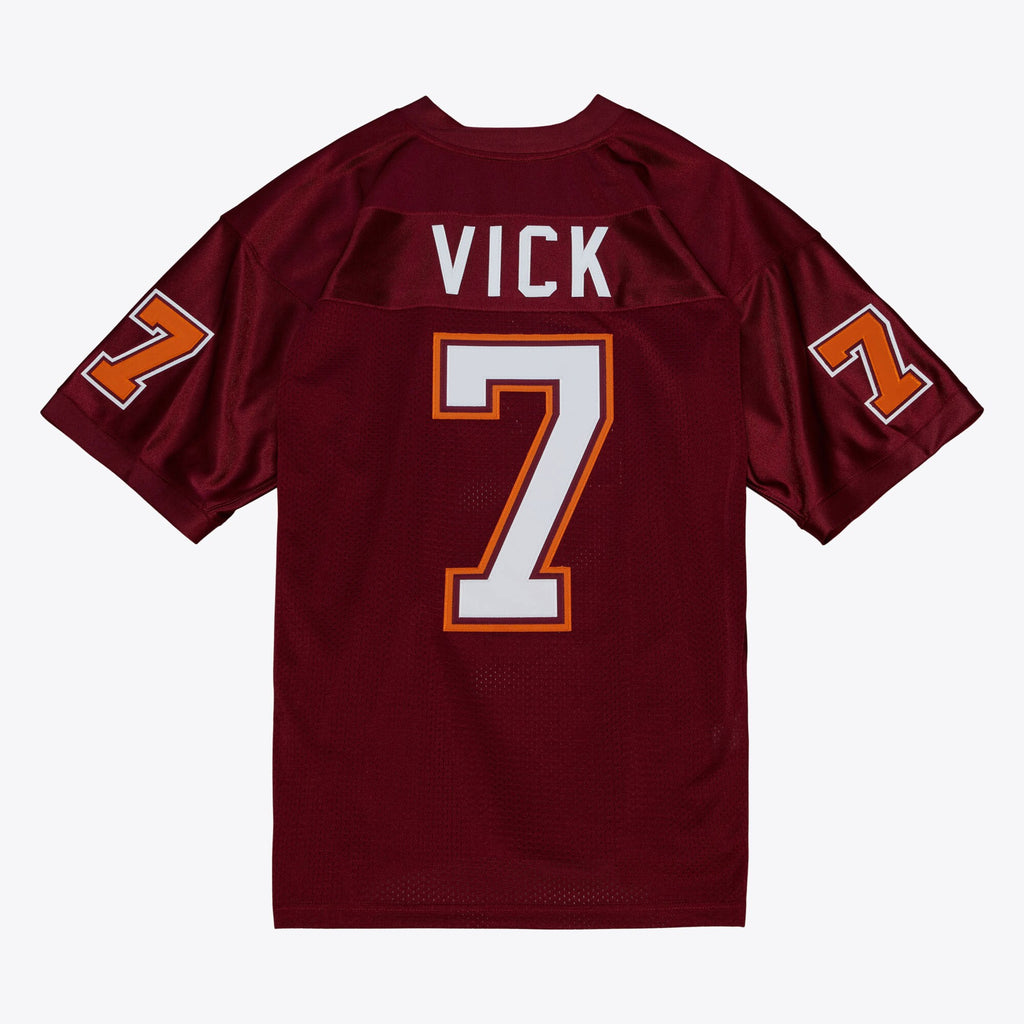 MENS MITCHELL & NESS NCAA DARK JERSEY VIRGINIA TECH HOKIES 2000 MICHAEL VICK