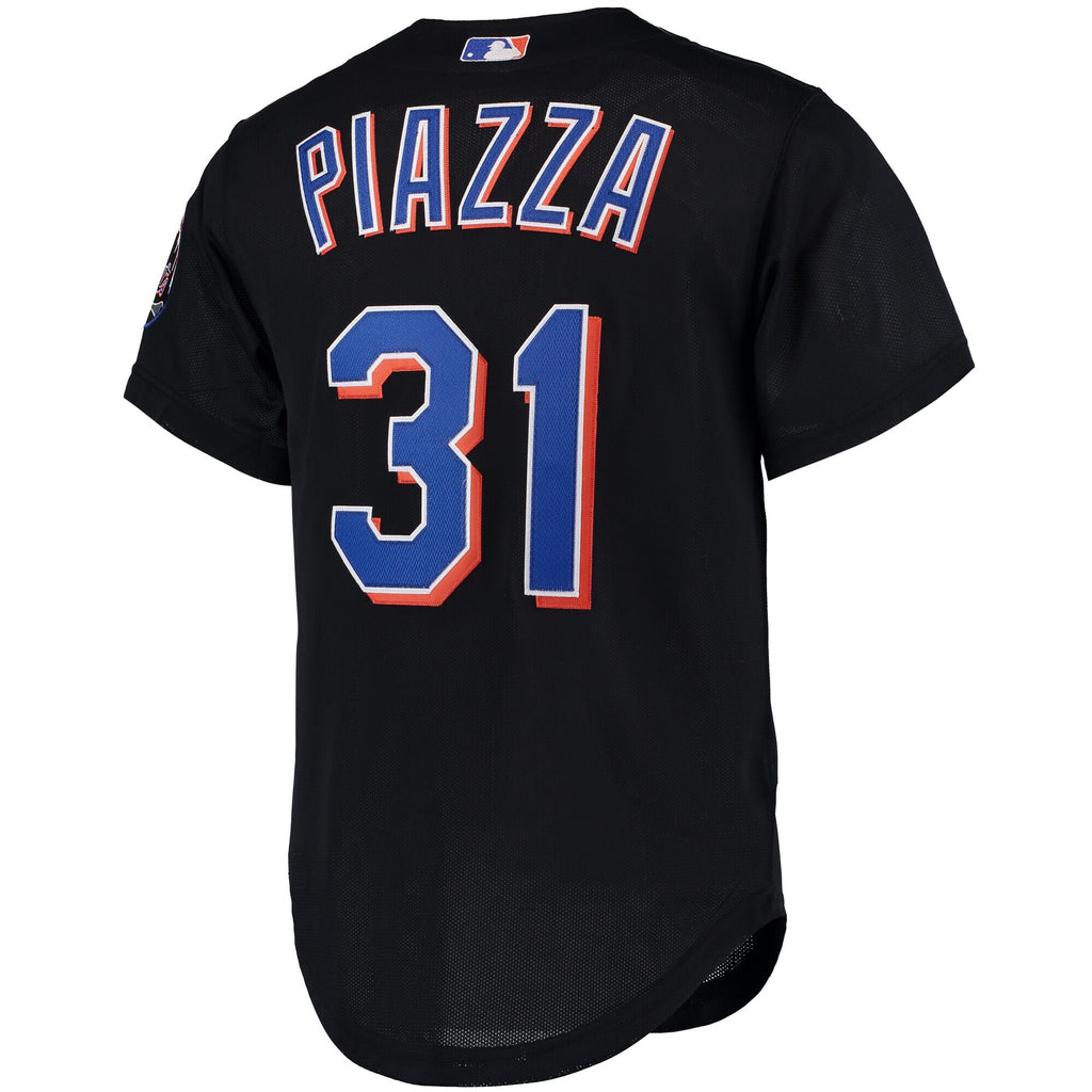 MENS MITCHELL & NESS MLB DARK JERSEY METS 2000 MIKE PIAZZA