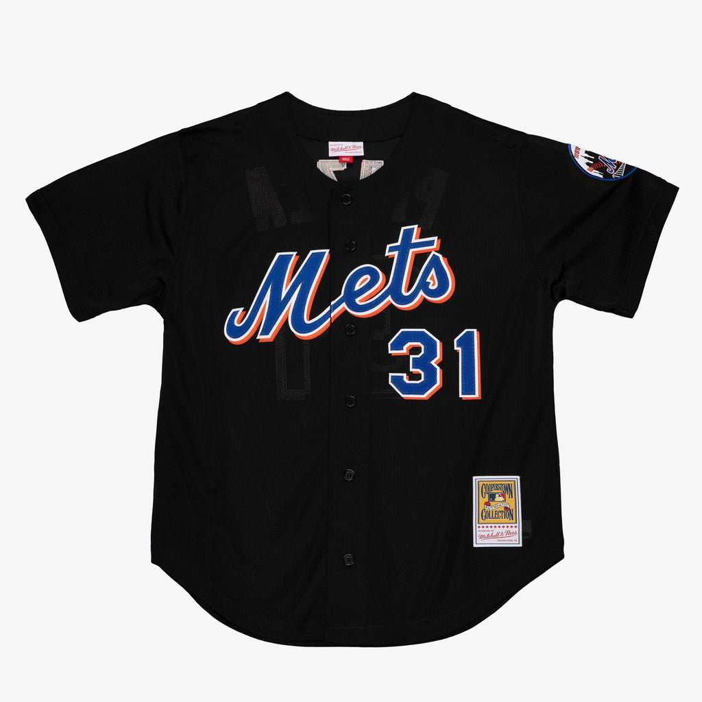 MENS MITCHELL & NESS MLB DARK JERSEY METS 2000 MIKE PIAZZA