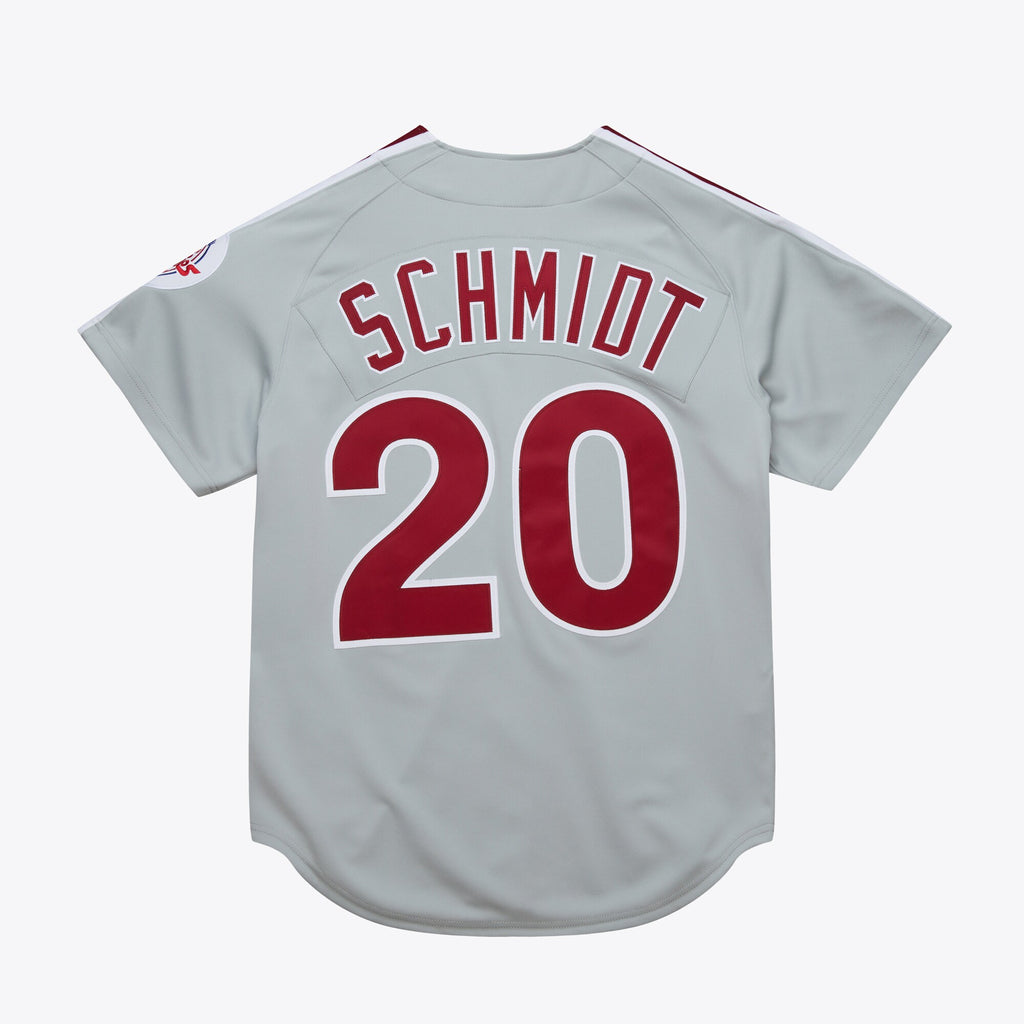 Mens Mitchell & Ness MLB DARK JERSEY PHILLIES 1989 MIKE SCHMIDT