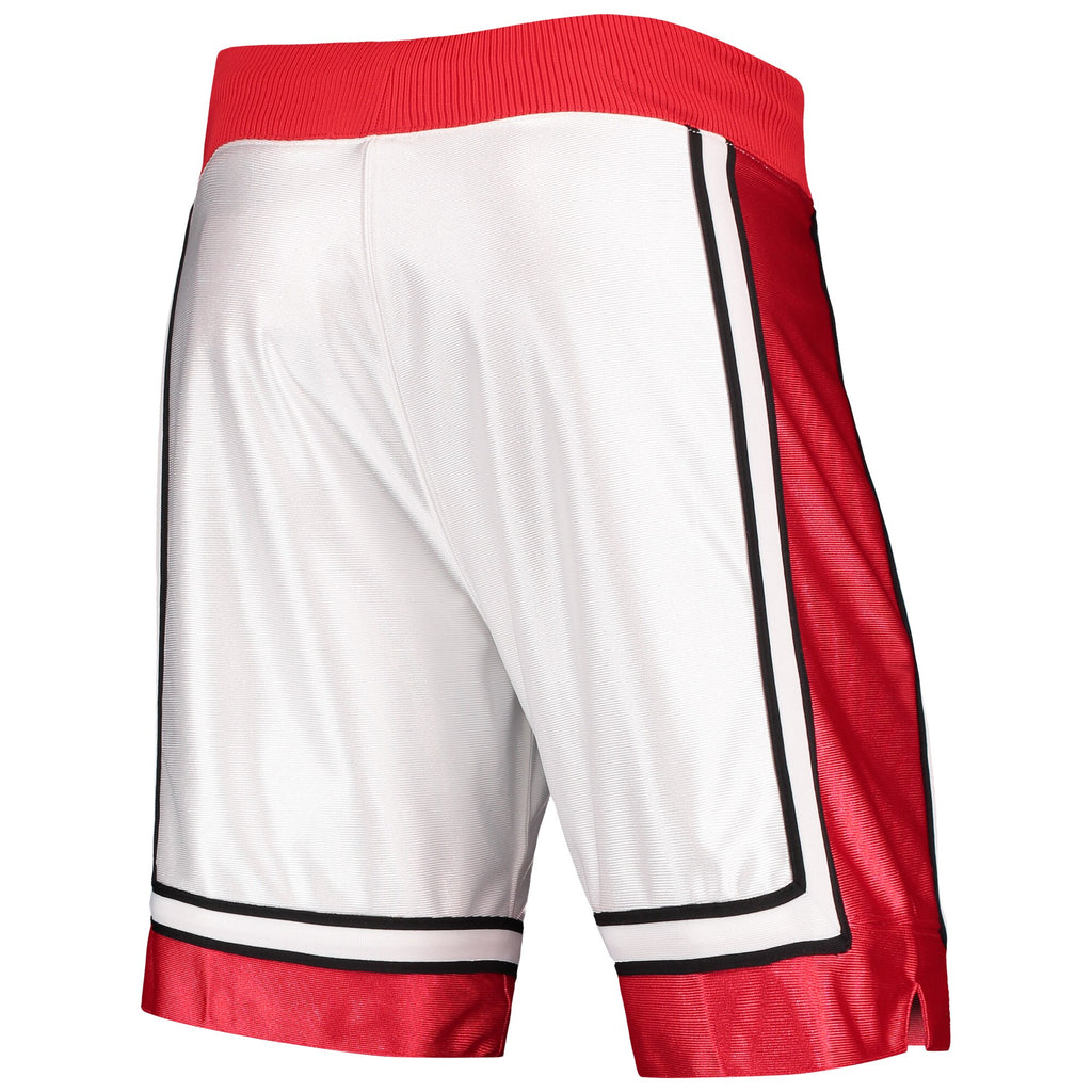 Mens Mitchell & Ness NCAA WHITE SHORTS UNLV 1989