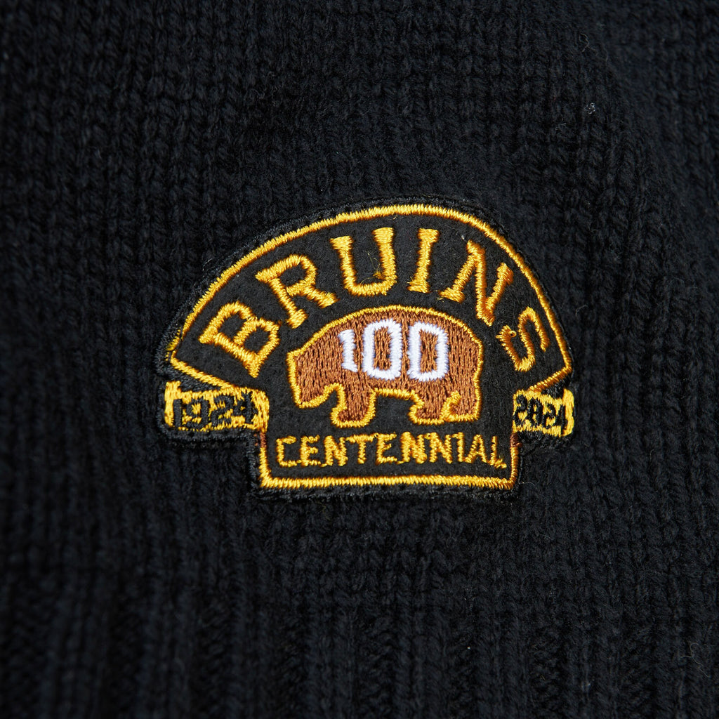Mens Mitchell & Ness NHL 100TH ANNIVERSARY CREWNECK SWEATER BRUINS