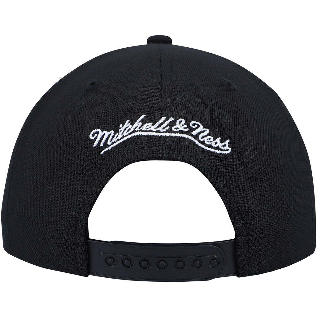 MENS MITCHELL & NESS NHL VINTAGE HAT TRICK SNAPBACK BRUINS - BLACK