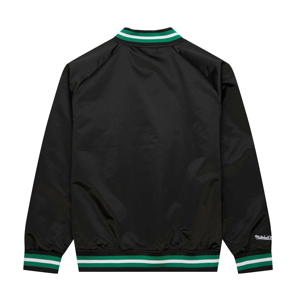 Mens Mitchell & Ness NBA LIGHTWEIGHT SATIN JACKET VINTAGE LOGO CELTICS