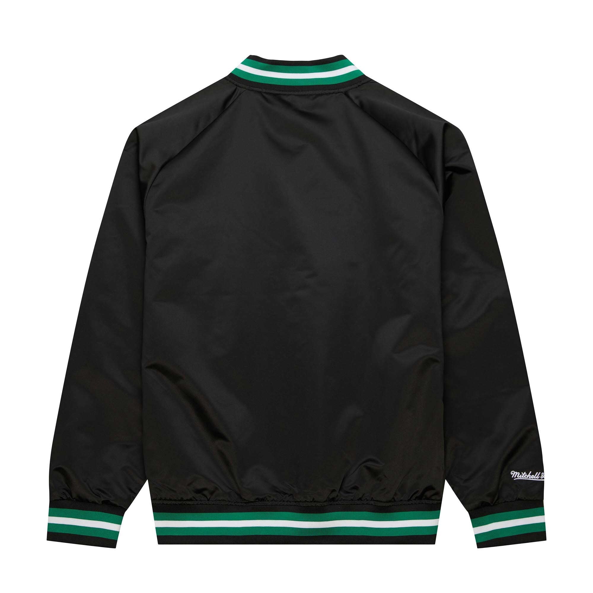 Mens Mitchell & Ness NBA LIGHTWEIGHT SATIN JACKET VINTAGE LOGO CELTICS