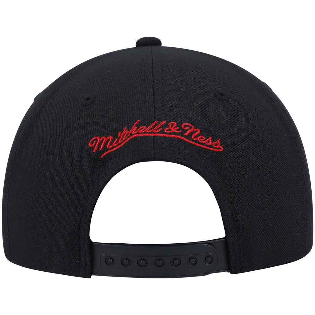 [HHSS2997-CBUYYPPPBLCK] MENS NBA CHICAGO BULLS FRONT LOADED SNAPBACK