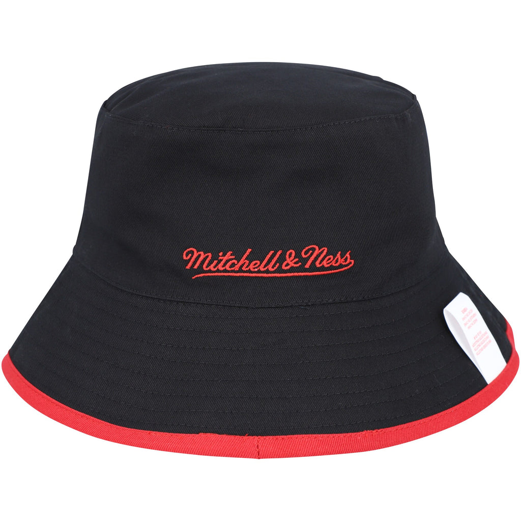Mens Mitchell & Ness NBA SHATTERED BIG FACE BUCKET HWC BULLS