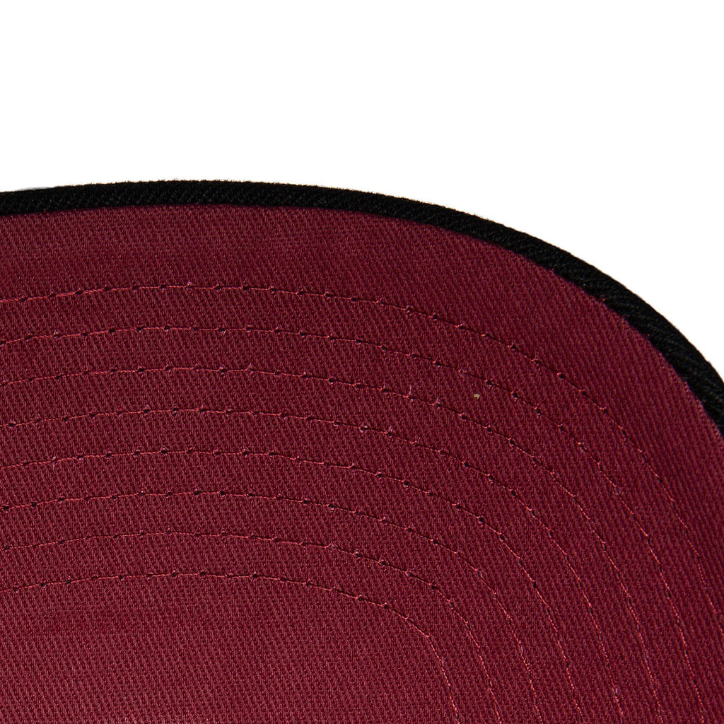MENS MITCHELL & NESS NBA TEAM SCRIPT 2.0 STRETCH SNAPBACK CAVALIERS