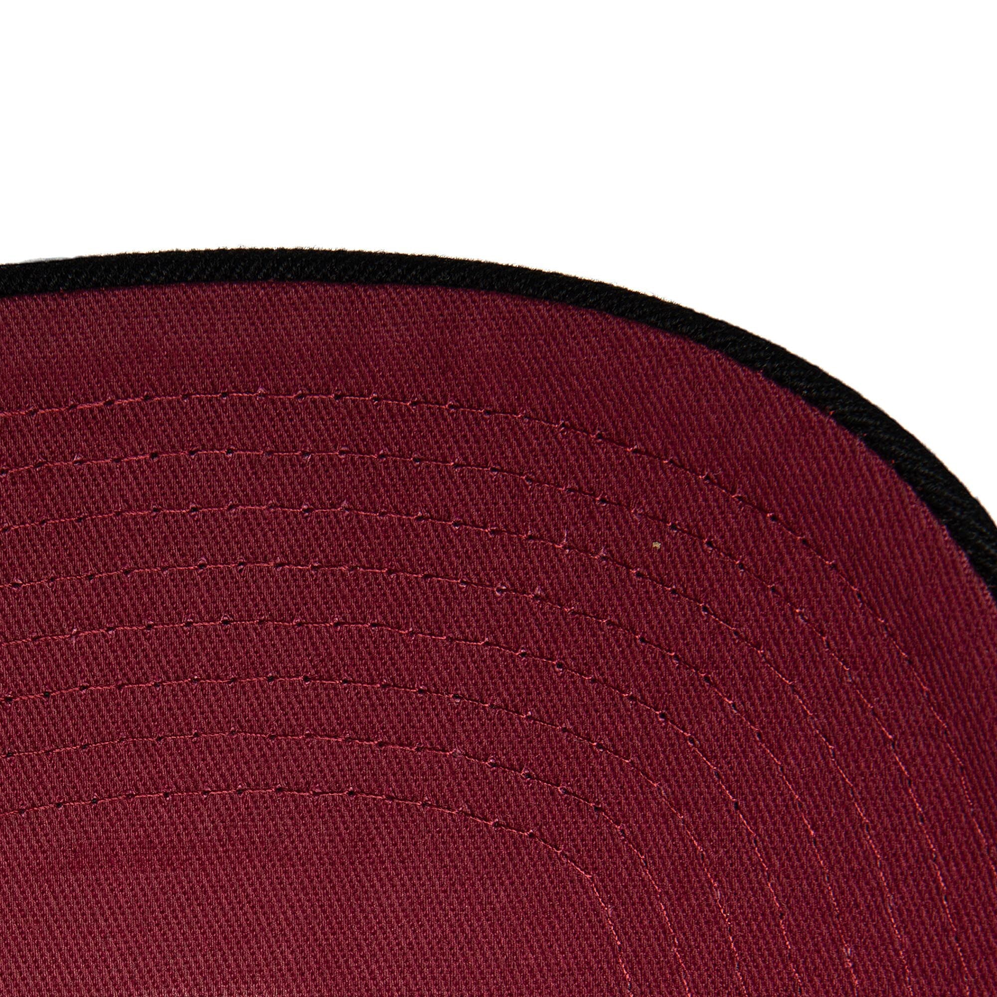 MENS MITCHELL & NESS NBA TEAM SCRIPT 2.0 STRETCH SNAPBACK CAVALIERS