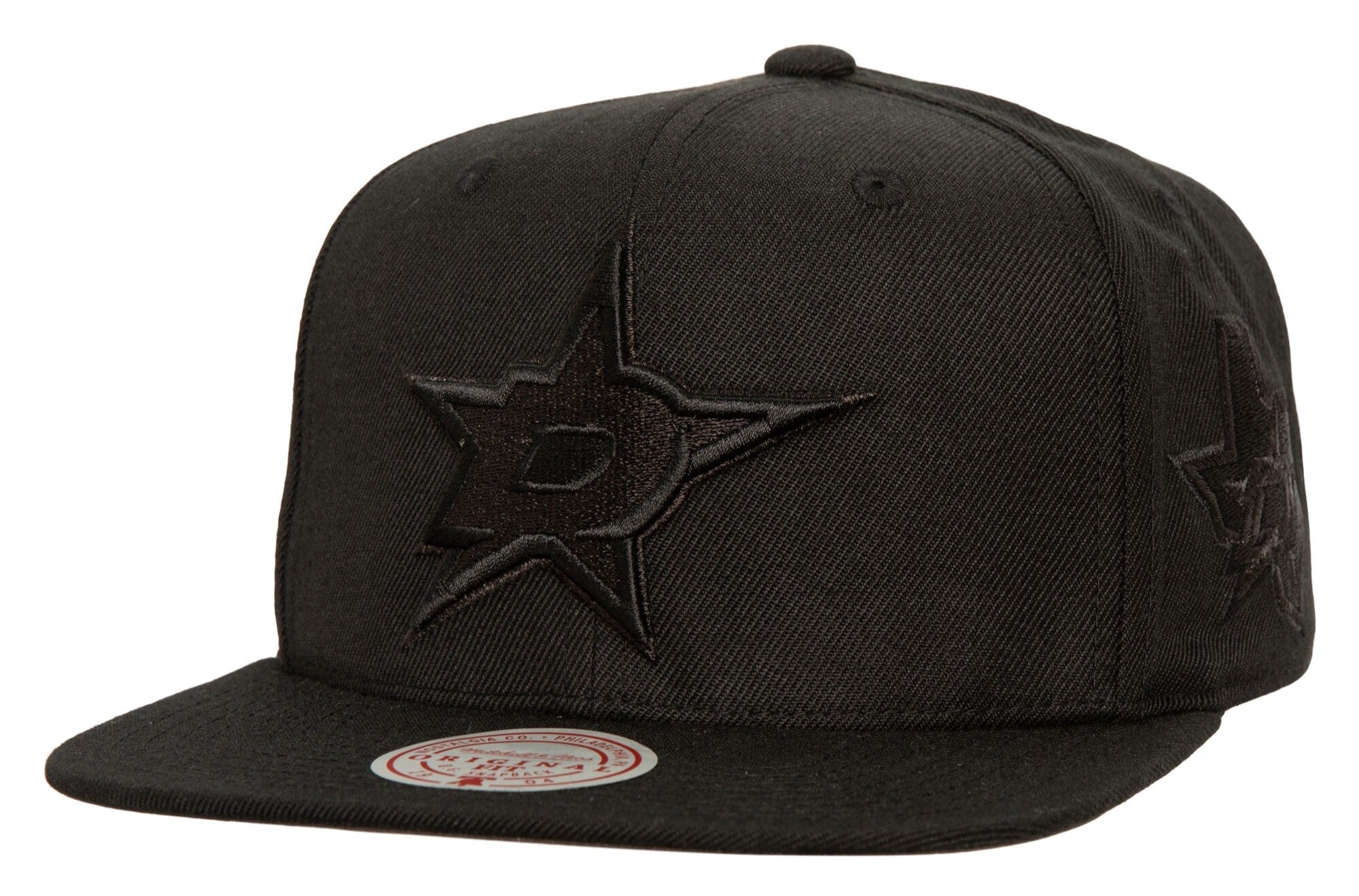 [HS10998-DSTBLCK] MENS MITCHELL & NESS NHL BLACK PEARL SNAPBACK STARS
