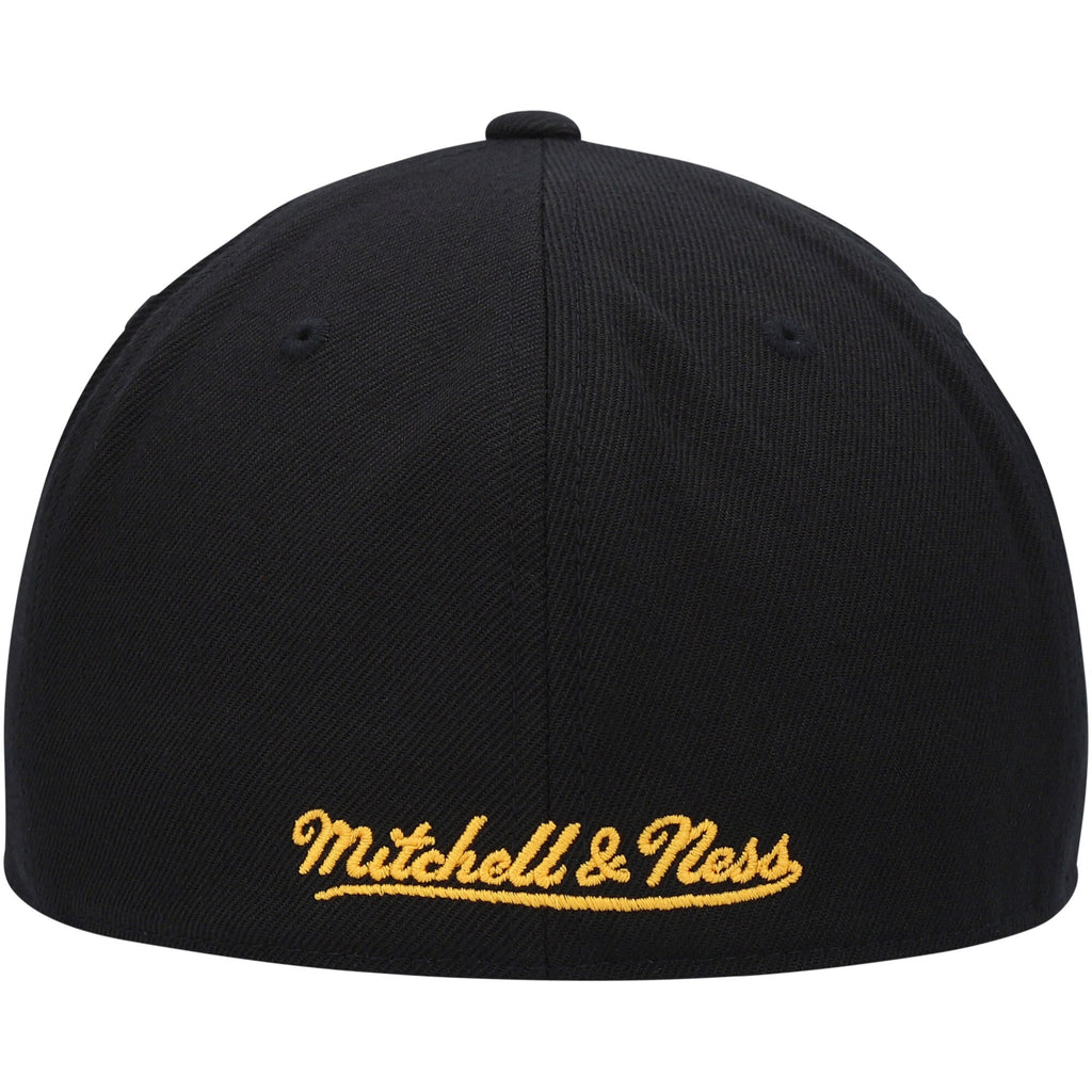 MENS MITCHELL & NESS NBA FOUNDATION SCRIPT FITTED HWC WARRIORS
