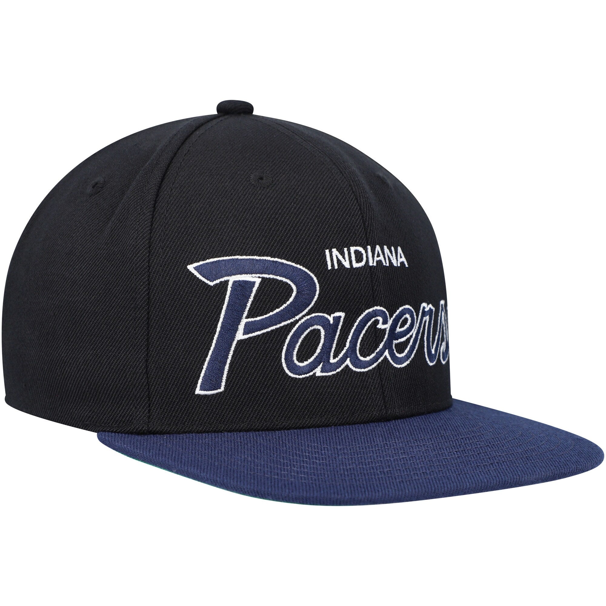 Mens Mitchell & Ness NBA TEAM SCRIPT 2.0 SNAPBACK HWC PACERS