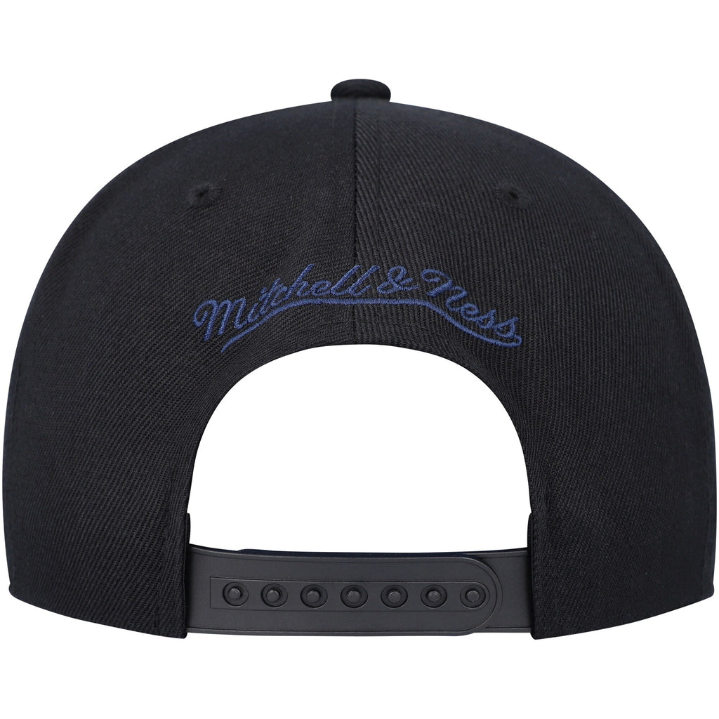 Mens Mitchell & Ness NBA TEAM SCRIPT 2.0 SNAPBACK HWC PACERS