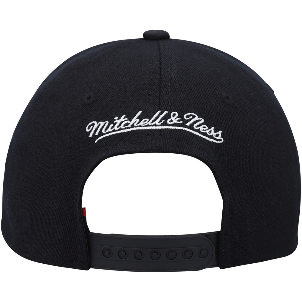 MENS MITCHELL & NESS NBA TEAM SCRIPT 2.0 STRETCH SNAPBACK CLIPPERS