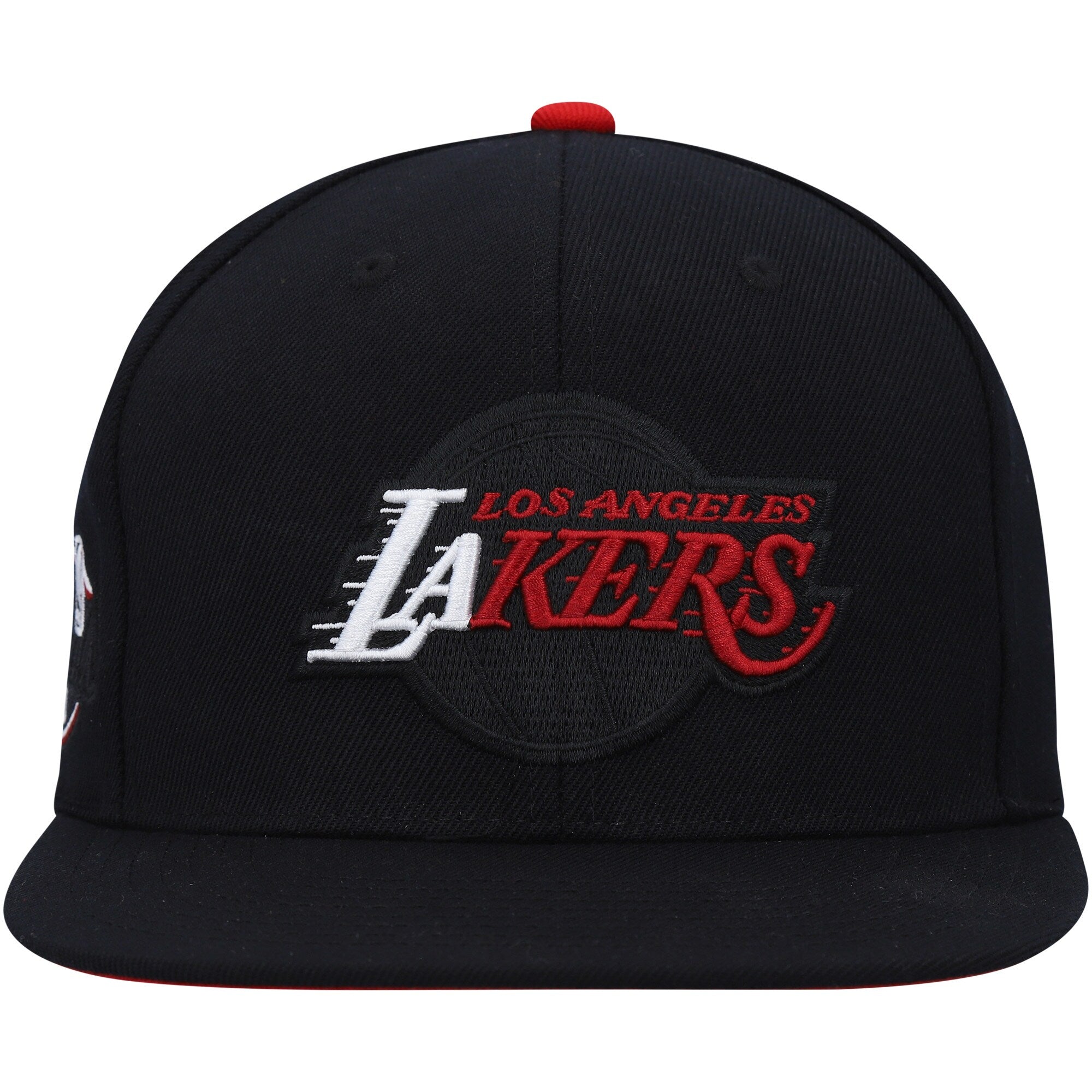 MENS MITCHELL & NESS NBA BORN AND BRED SNAPBACK LAKERS - BLACK