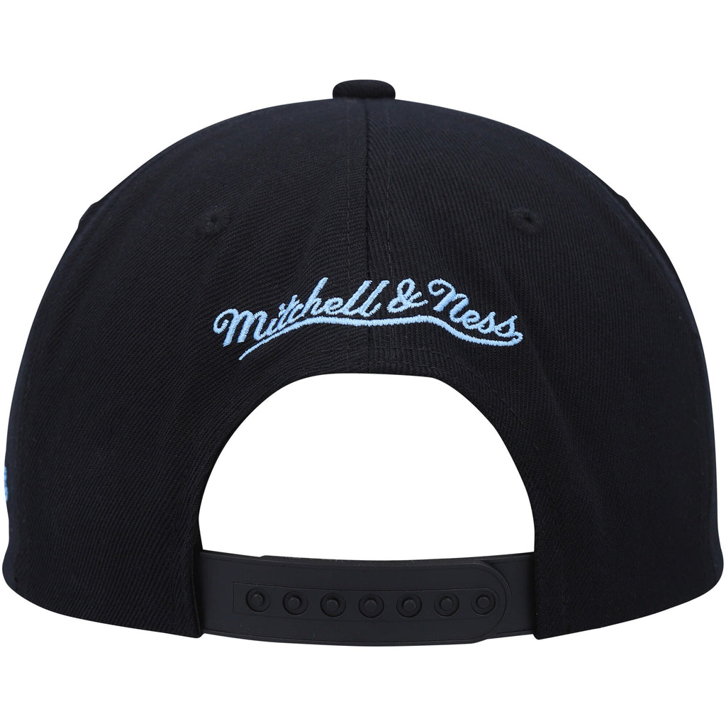 MENS MITCHELL & NESS NBA TEAM SCRIPT 2.0 SNAPBACK HWC LAKERS