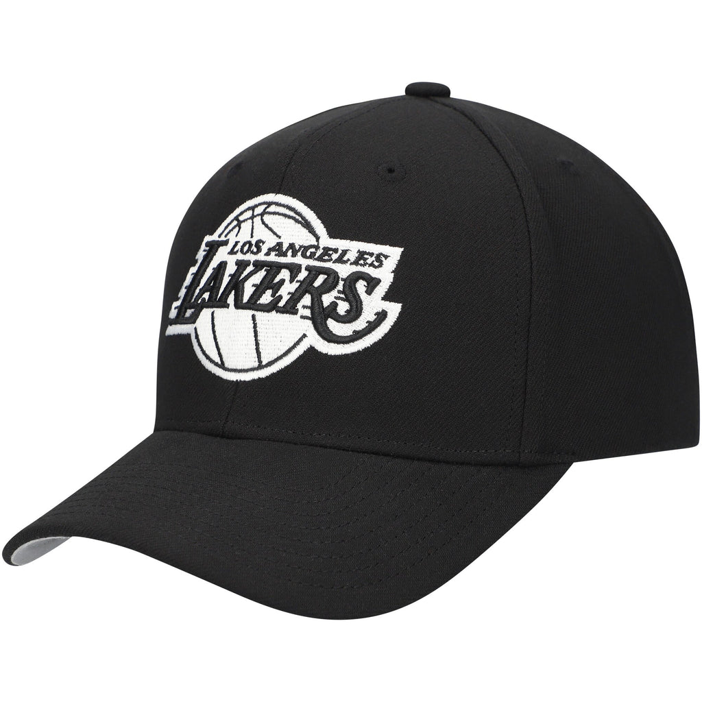 Mens Mitchell & Ness NBA PANDA PRO SNAPBACK LAKERS