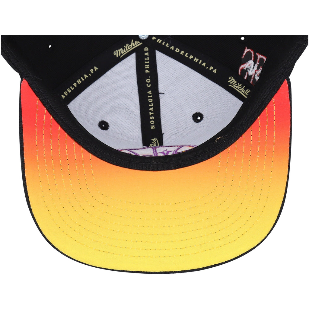MENS MITCHELL & NESS NBA HIGH GRADE SNAPBACK LAKERS - BLACK