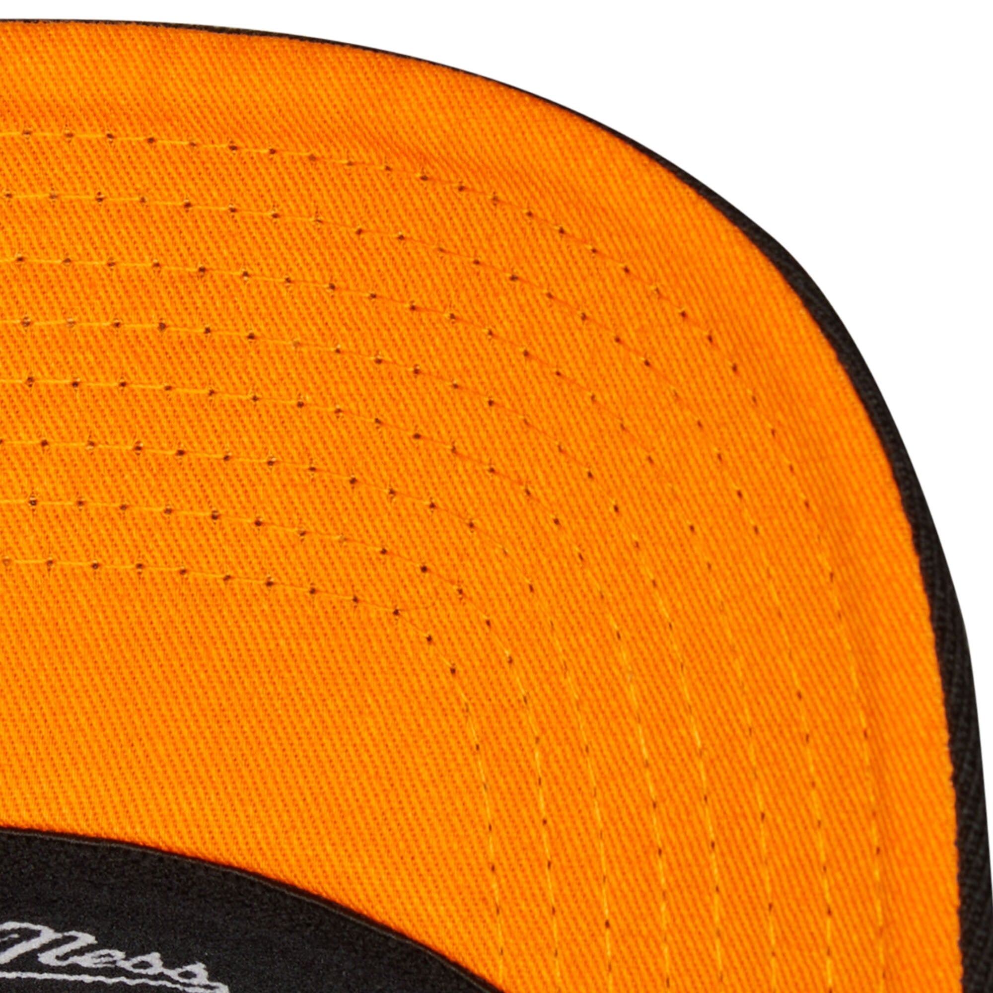 MENS MITCHELL & NESS NBA TEAM SCRIPT 2.0 STRETCH SNAPBACK KNICKS - BLACK