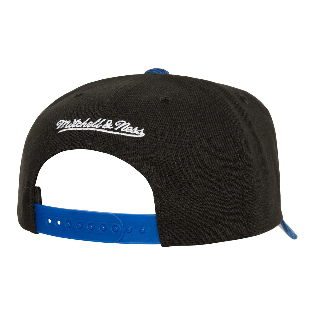 MENS MITCHELL & NESS MLB CORD PRO SNAPBACK METS - BLACK