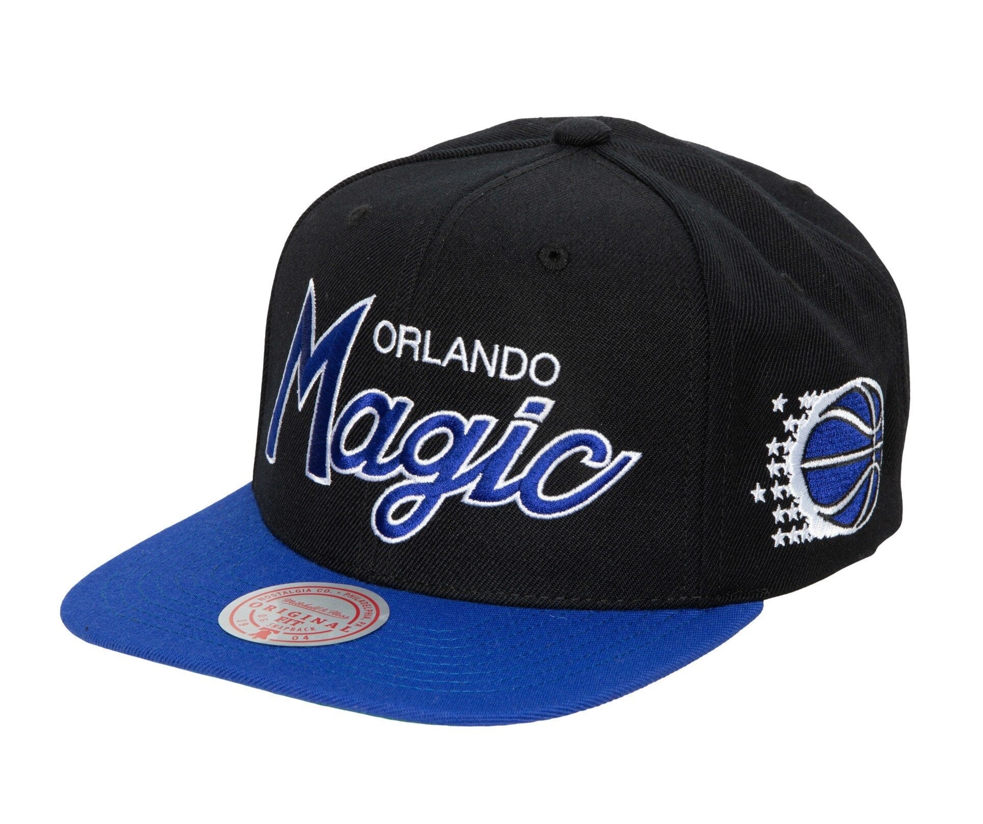 [HHSS3282-OMAYYPPPBLCK] MENS NBA ORLANDO MAGIC TEAM SCRIPT 2.0 SNAPBACK