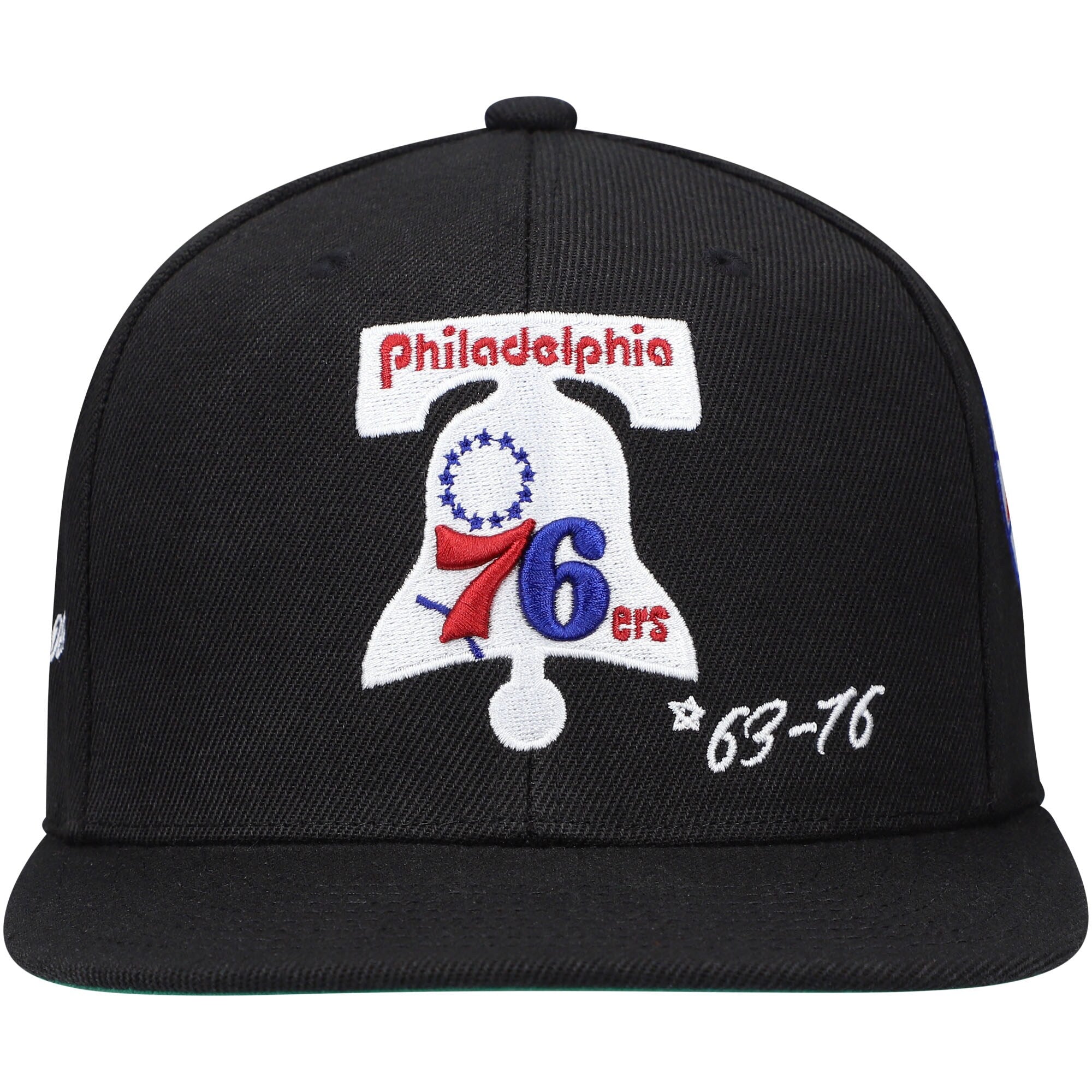 MENS MITCHELL & NESS NBA TIMELINE FITTED HWC 76ERS