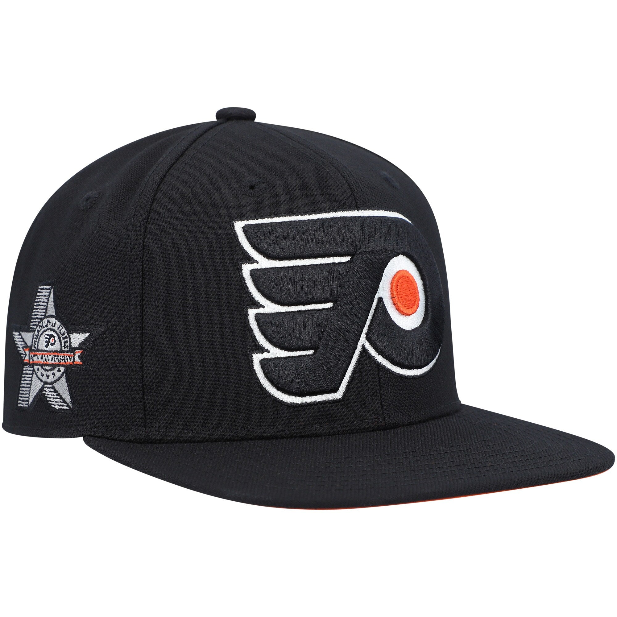 MENS MITCHELL & NESS NHL VINTAGE FITTED FLYERS - BLACK