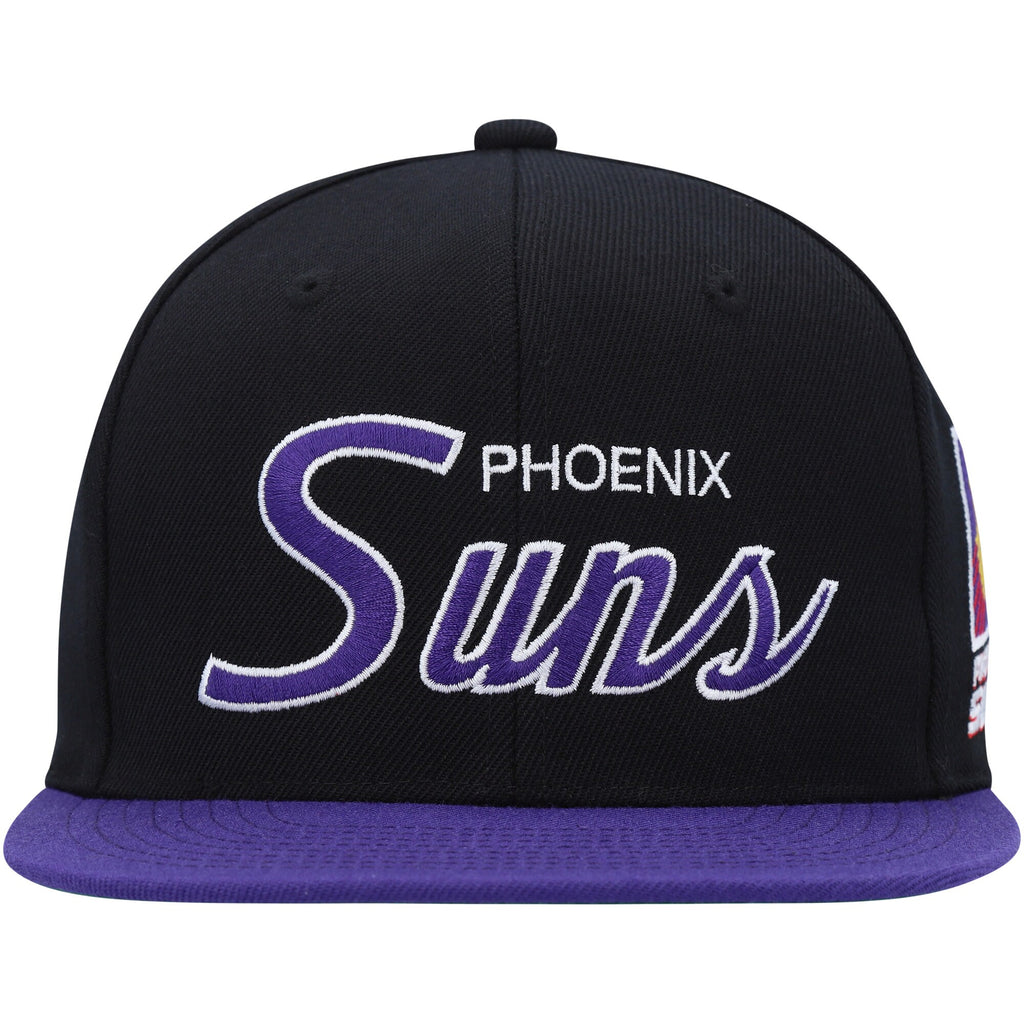 [HHSS3282-PSUYYPPPBLCK] MENS NBA PHOENIX SUNS TEAM SCRIPT 2.0 SNAPBACK