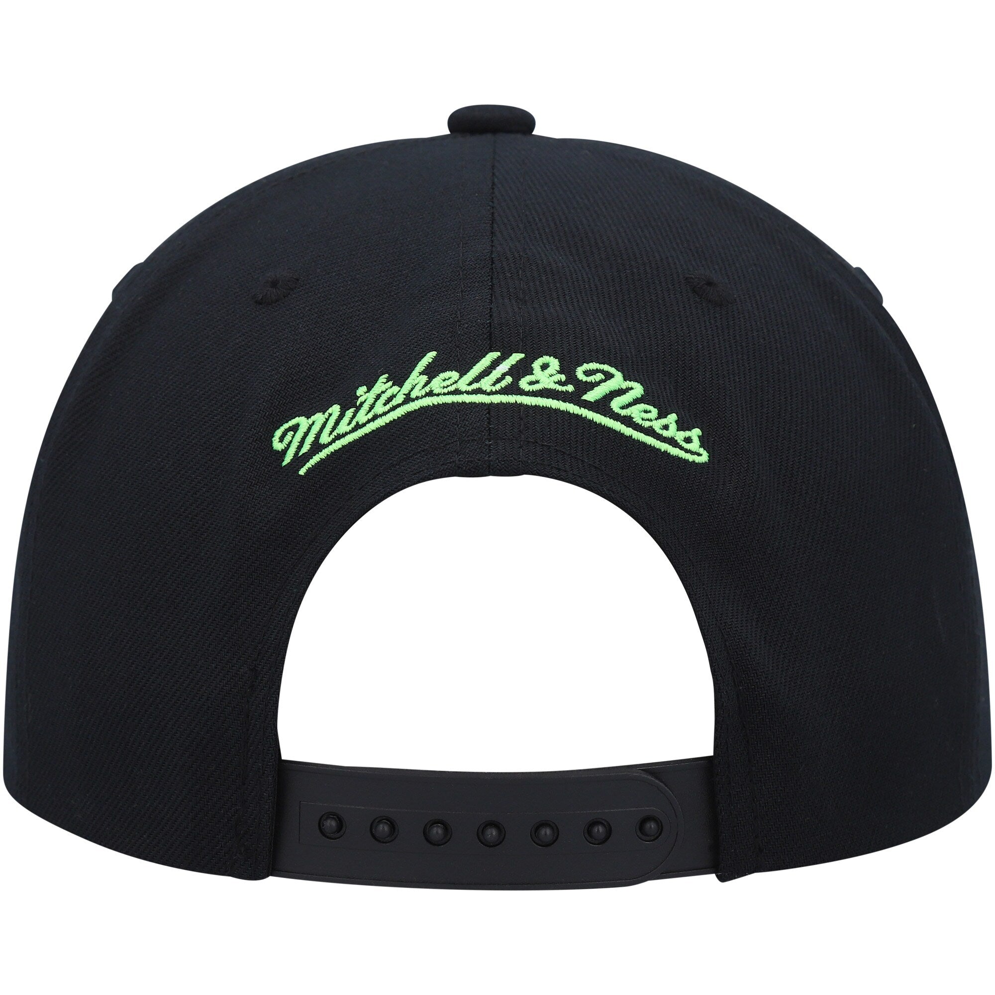MENS MITCHELL & NESS NBA SLIME DRIP SNAPBACK HWC SUNS - BLACK