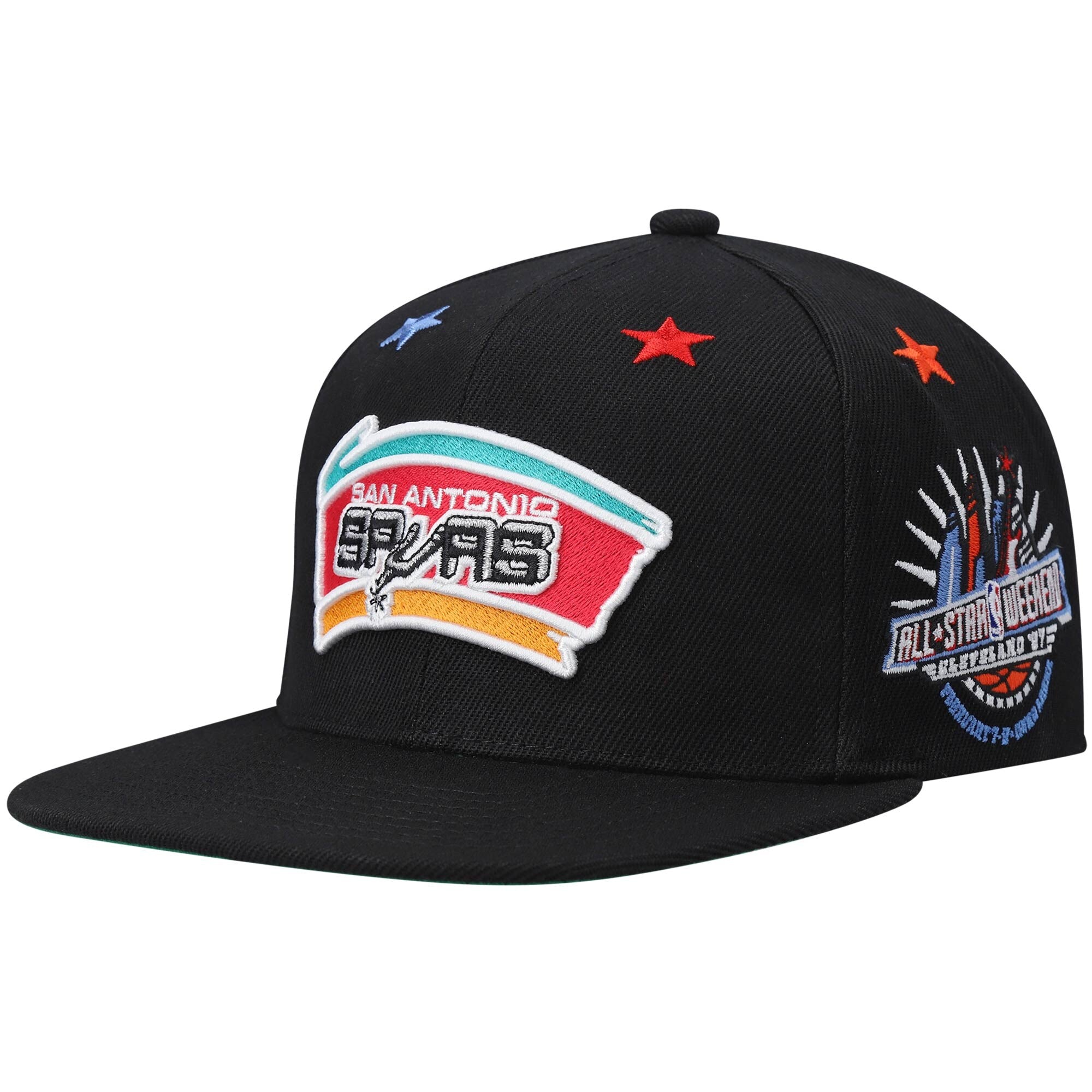 [HHSS2982-SASYYPPPBLCK] MENS NBA SAN ANTONIO SPURS 97 TOP STAR SNAPBACK