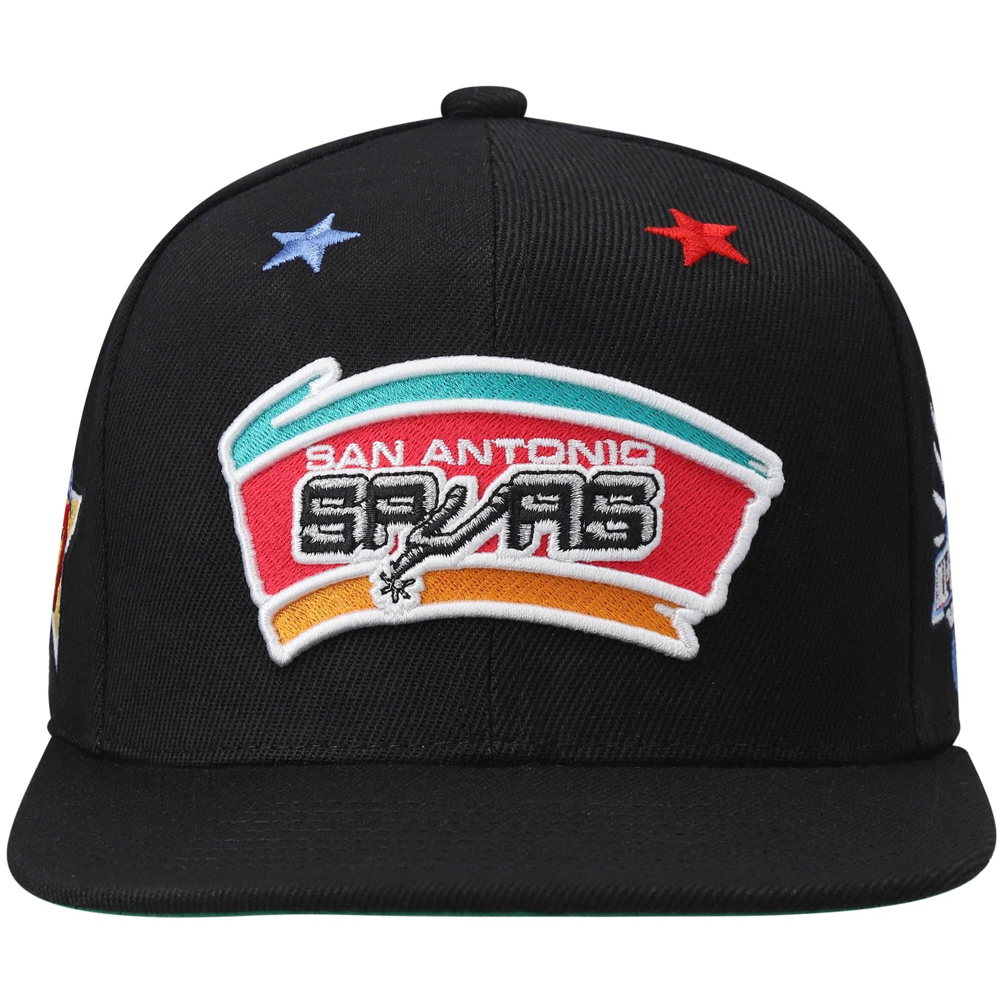 [HHSS2982-SASYYPPPBLCK] MENS NBA SAN ANTONIO SPURS 97 TOP STAR SNAPBACK