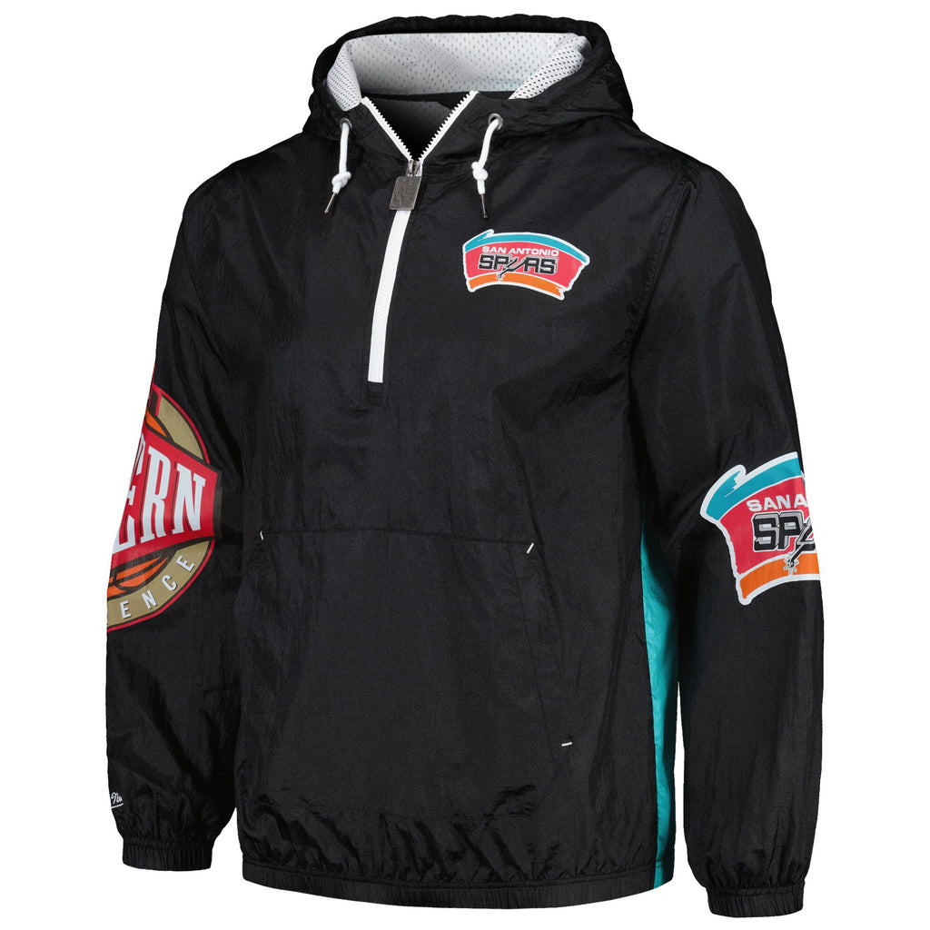 MENS MITCHELL & NESS TEAM OG 2.0 ANORAK WINDBREAKER SPURS
