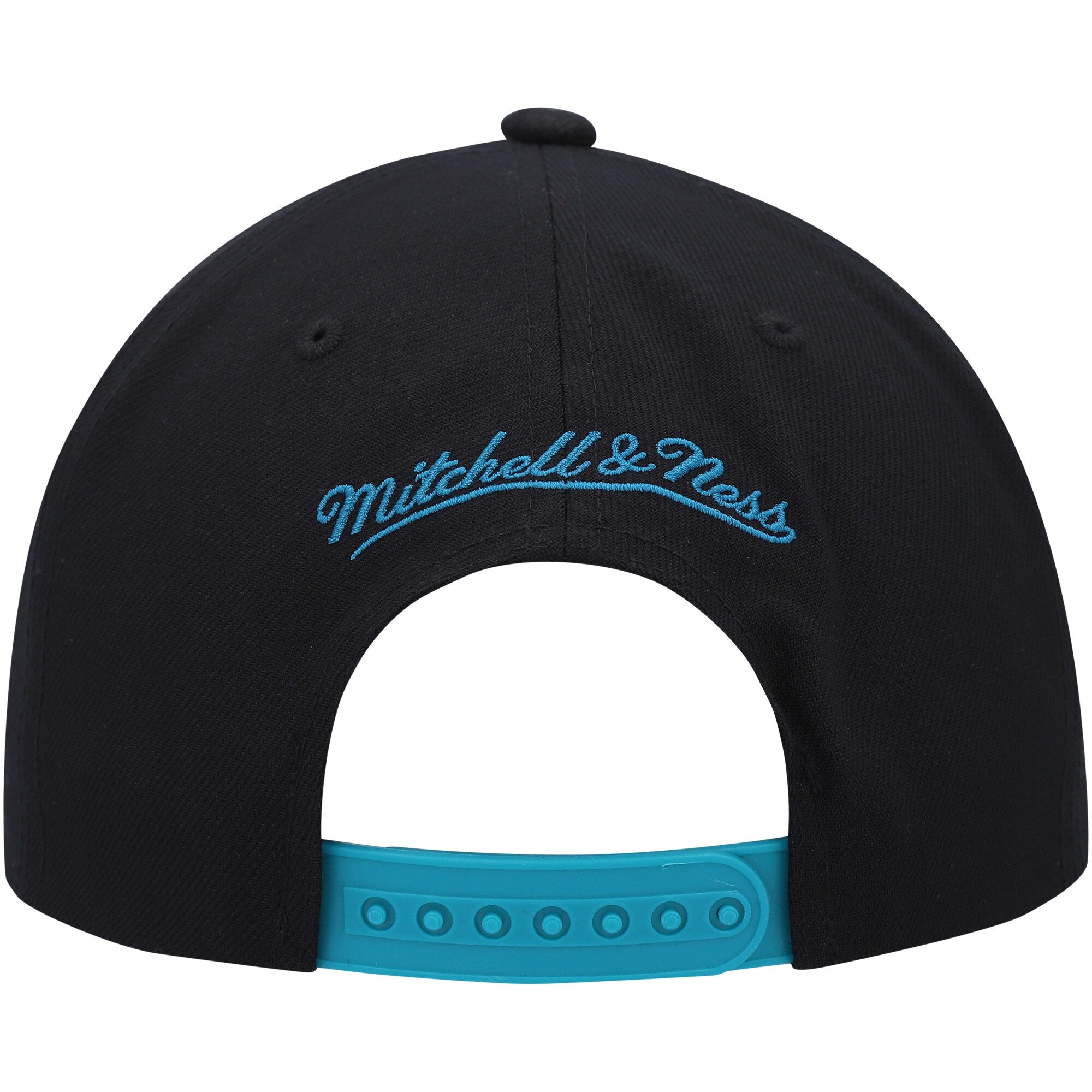 MENS MITCHELL & NESS NHL RETRO LOCK UP SNAPBACK SHARKS - BLACK
