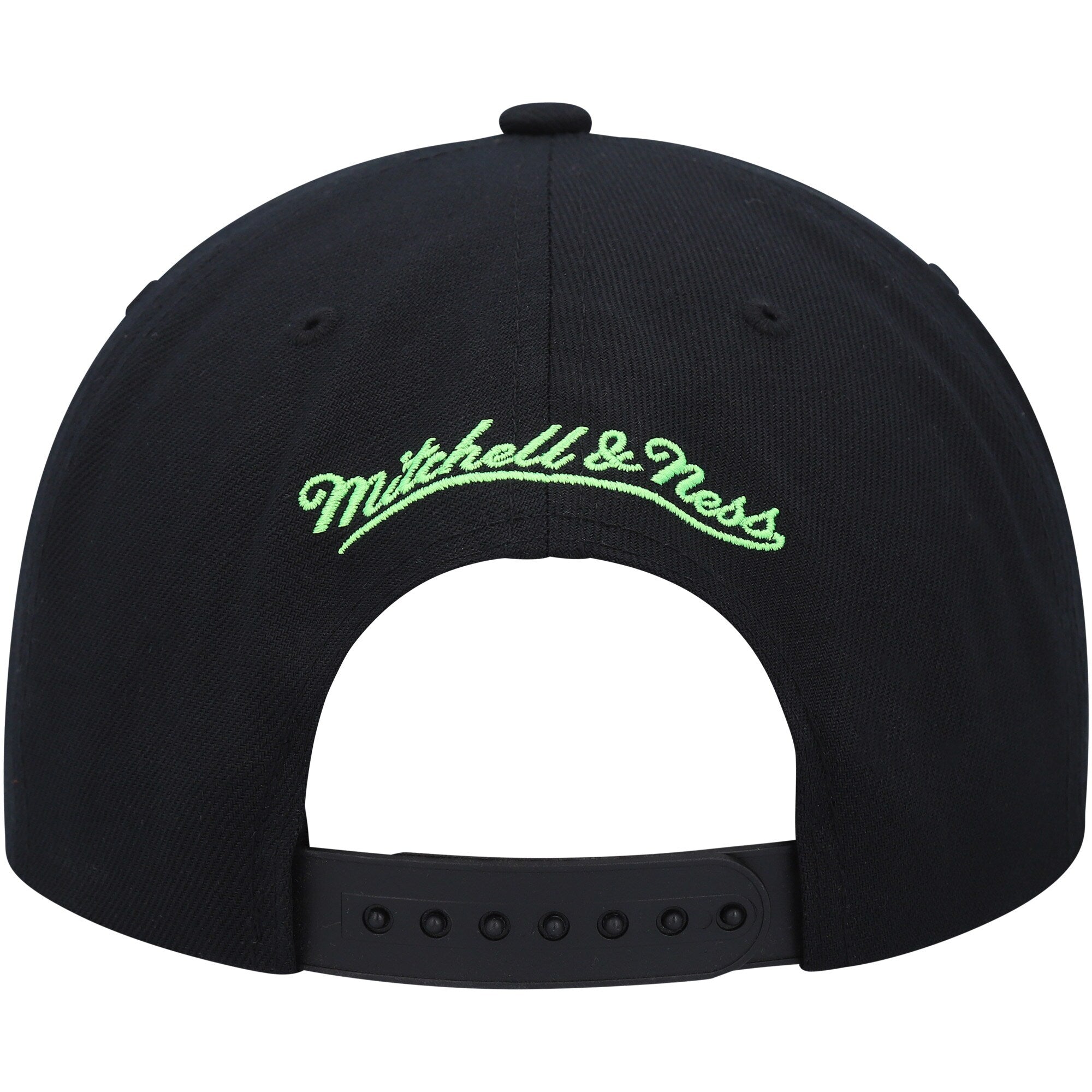 Mens Mitchell & Ness NBA SLIME DRIP SNAPBACK HWC JAZZ