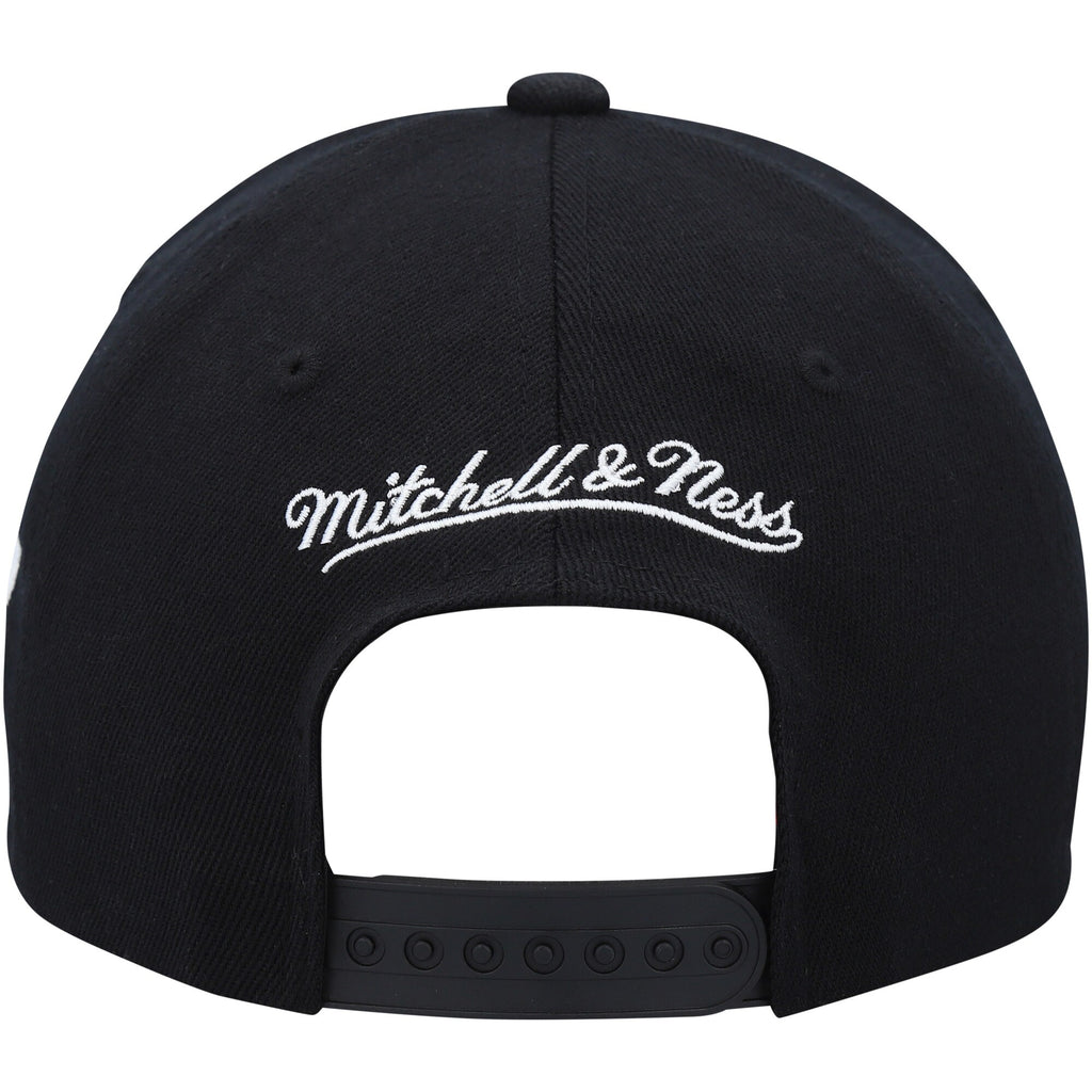 MENS MITCHELL & NESS NBA TEAM SCRIPT 2.0 STRETCH SNAPBACK JAZZ