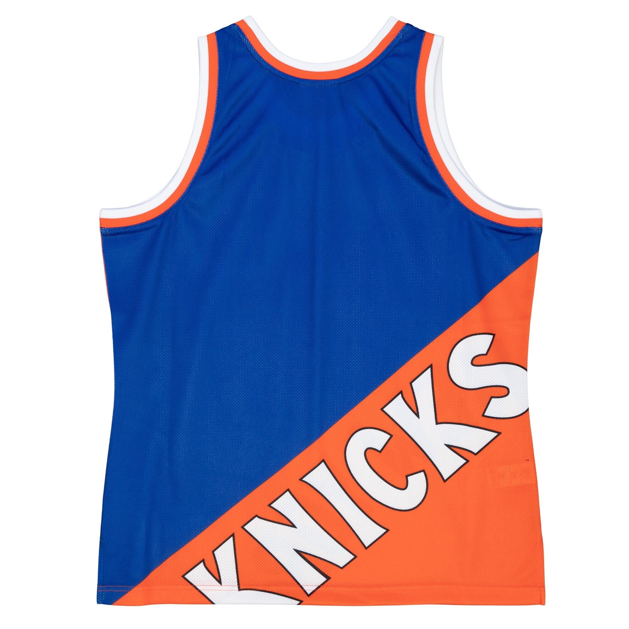 [TMTK4350-NYKYYPPPBLUE] MENS MITCHELL & NESS BIG FACE FASHION TANK 5.0 KNICKS