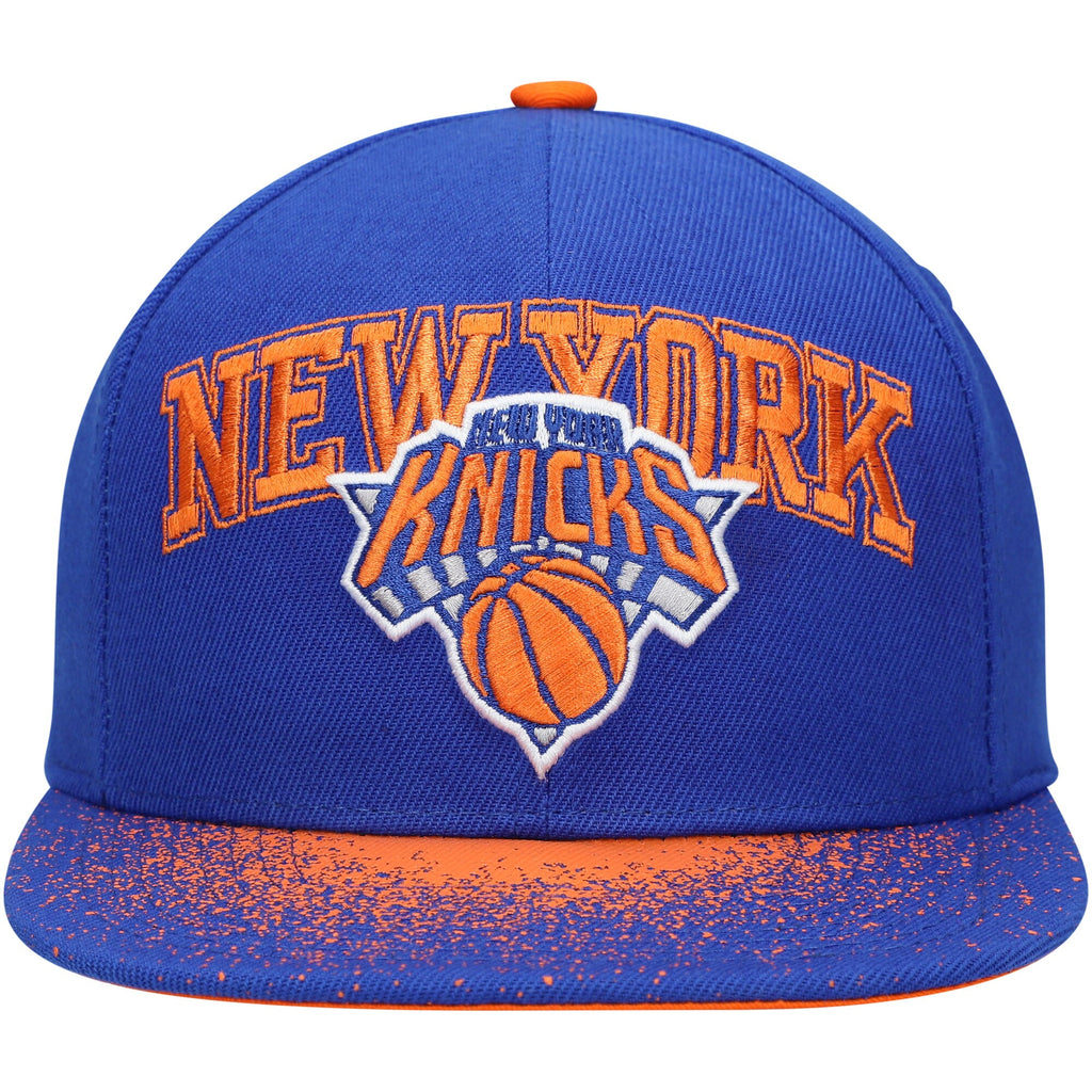 MENS MITCHELL & NESS NBA RE-TAKE SNAPBACK KNICKS - BLUE
