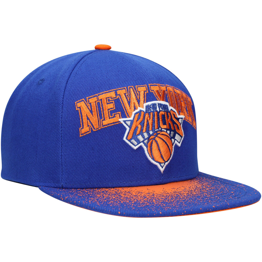 MENS MITCHELL & NESS NBA RE-TAKE SNAPBACK KNICKS - BLUE