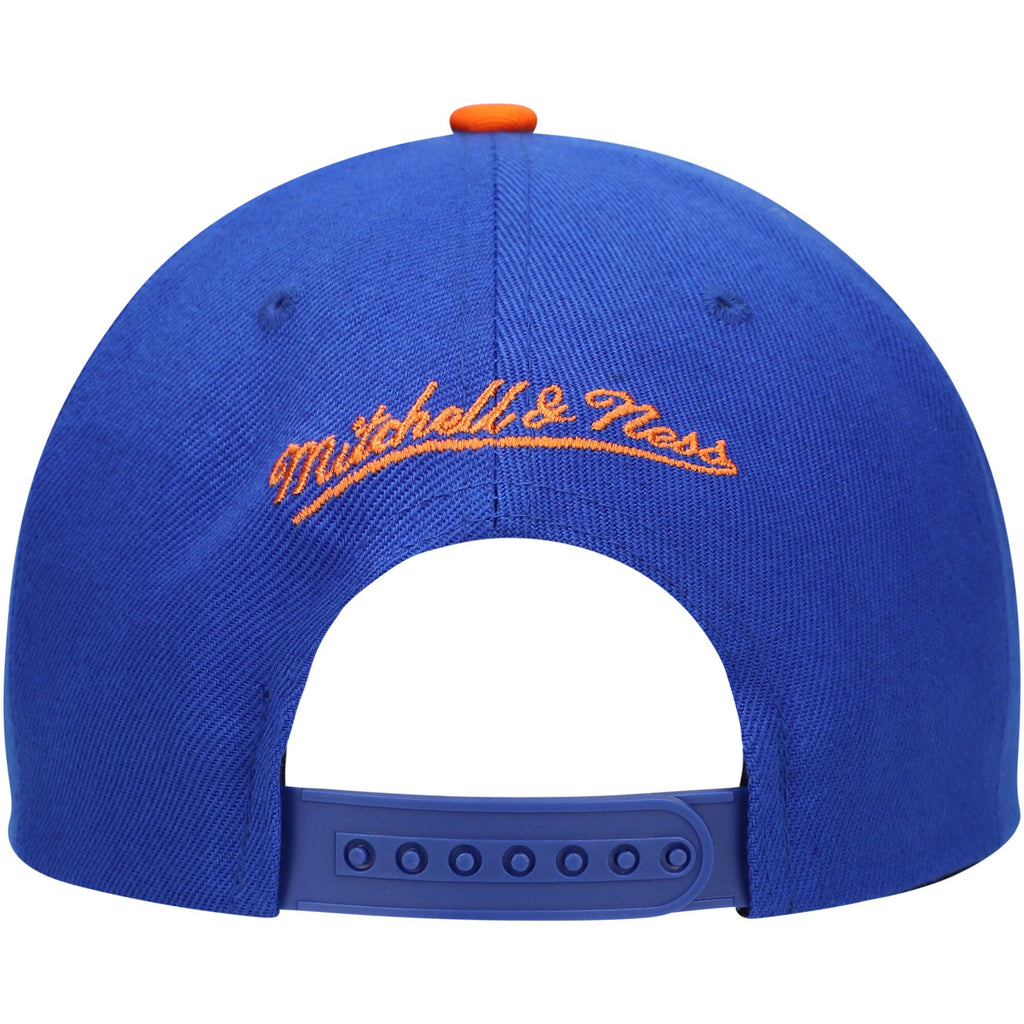 MENS MITCHELL & NESS NBA RE-TAKE SNAPBACK KNICKS - BLUE
