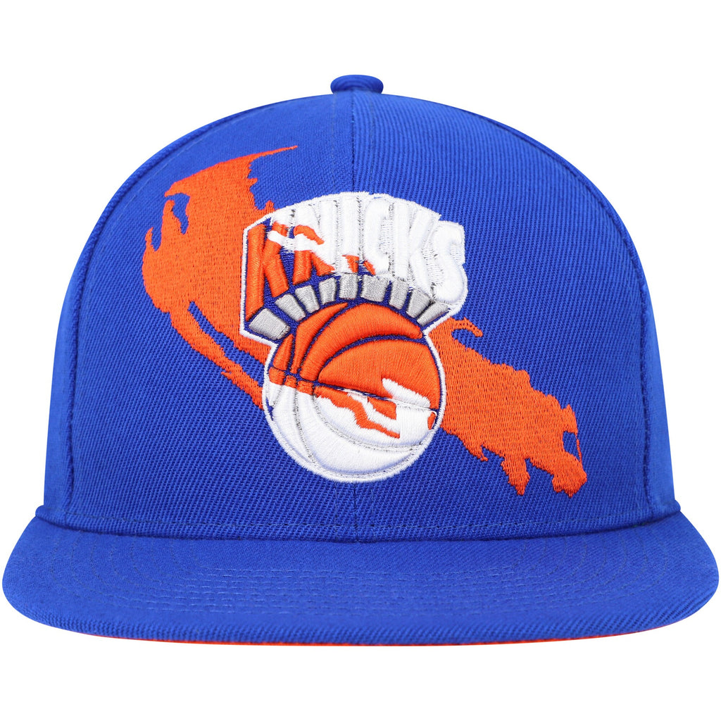 MENS MITCHELL & NESS NBA PAINT BY NUMBER SNAPBACK HWC KNICKS - BLUE