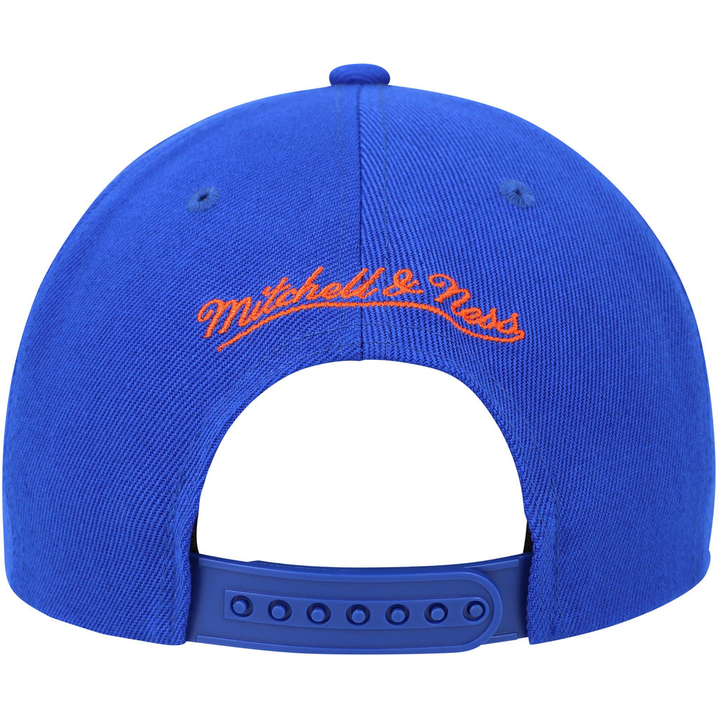 MENS MITCHELL & NESS NBA PAINT BY NUMBER SNAPBACK HWC KNICKS - BLUE